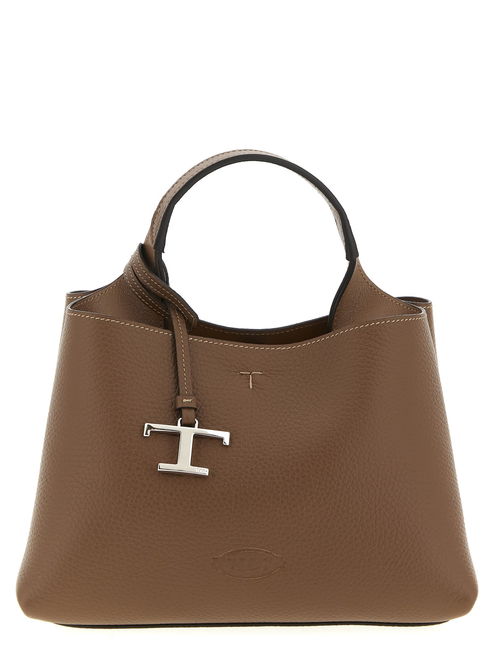 Tod's Apa Micro Handbag In Brown