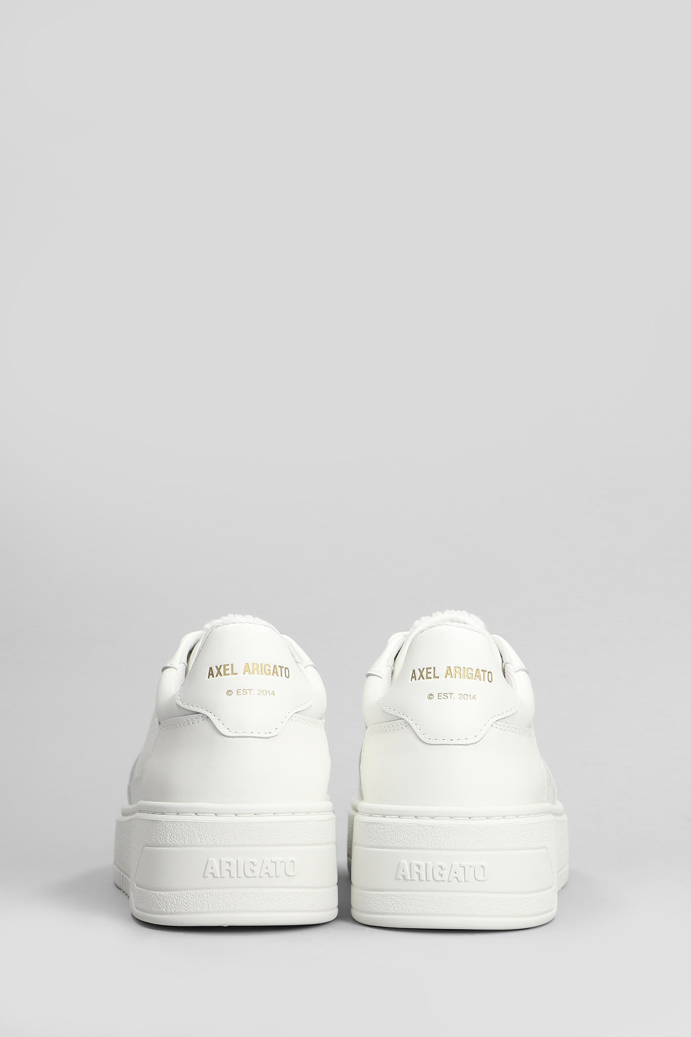 Axel Arigato Orbit Neo Sneakers In White Leather In White