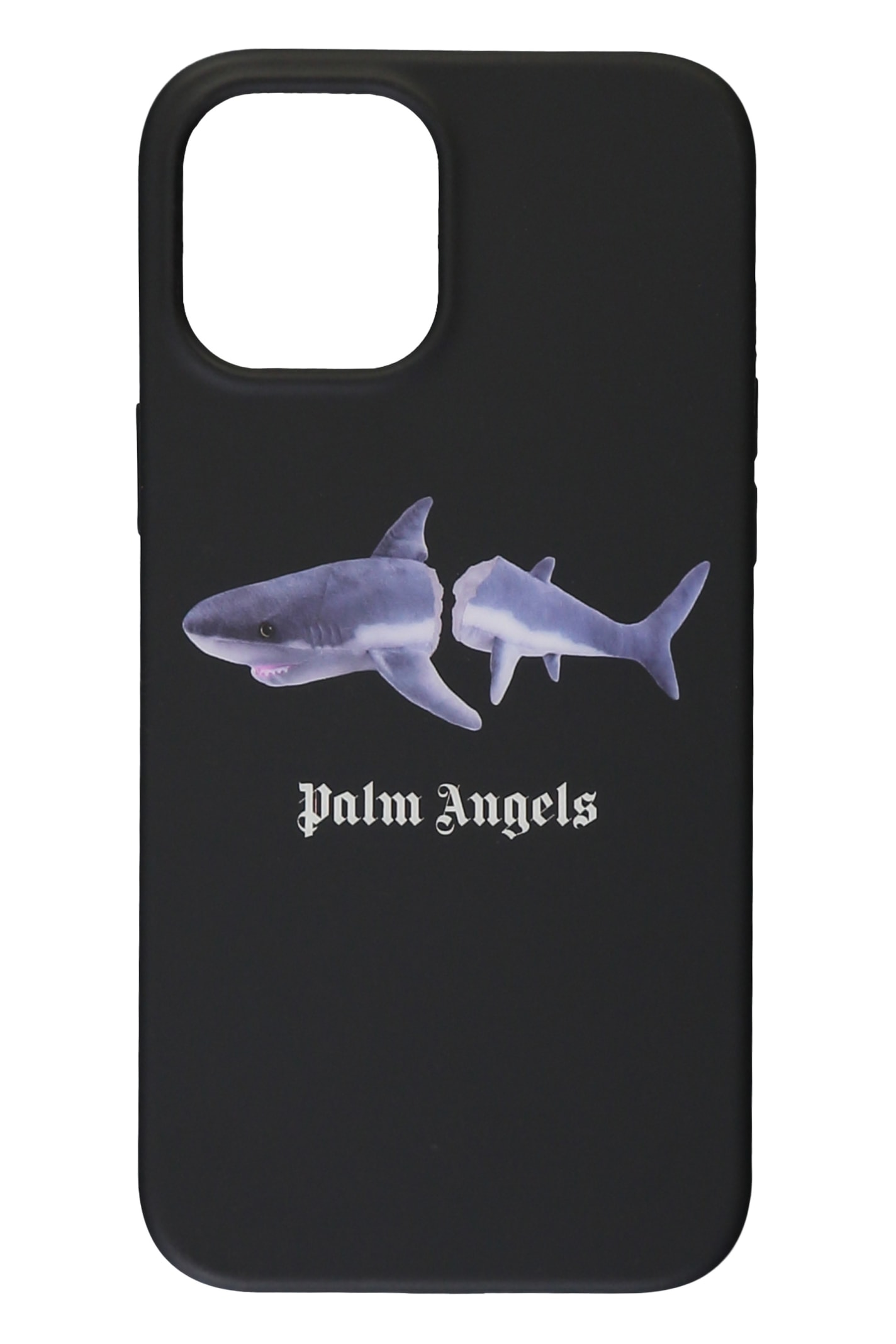 Shop Palm Angels Logo Detail Iphone 12 Pro Max Case In Black