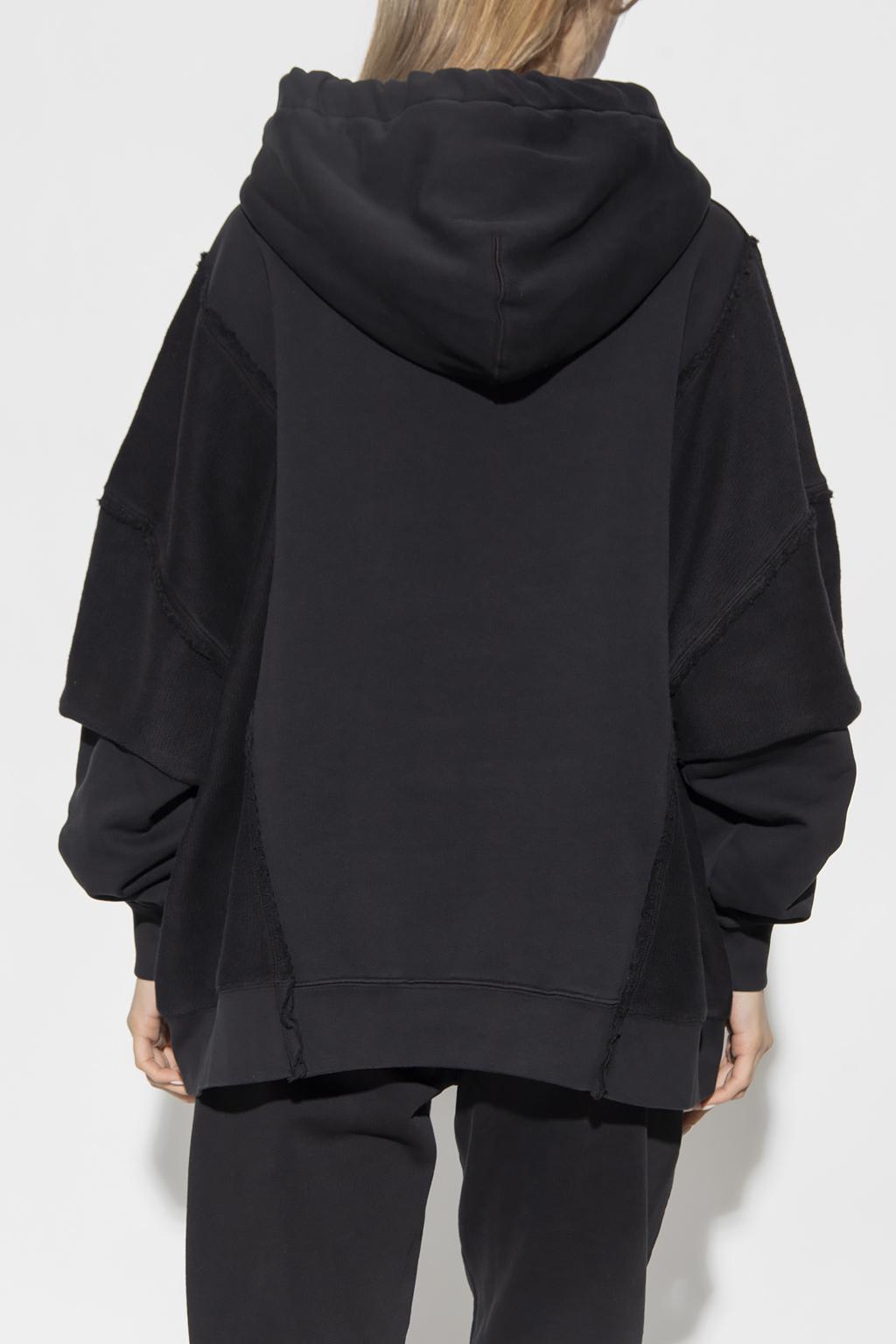 Shop Khrisjoy Oversize Hoodie In Black