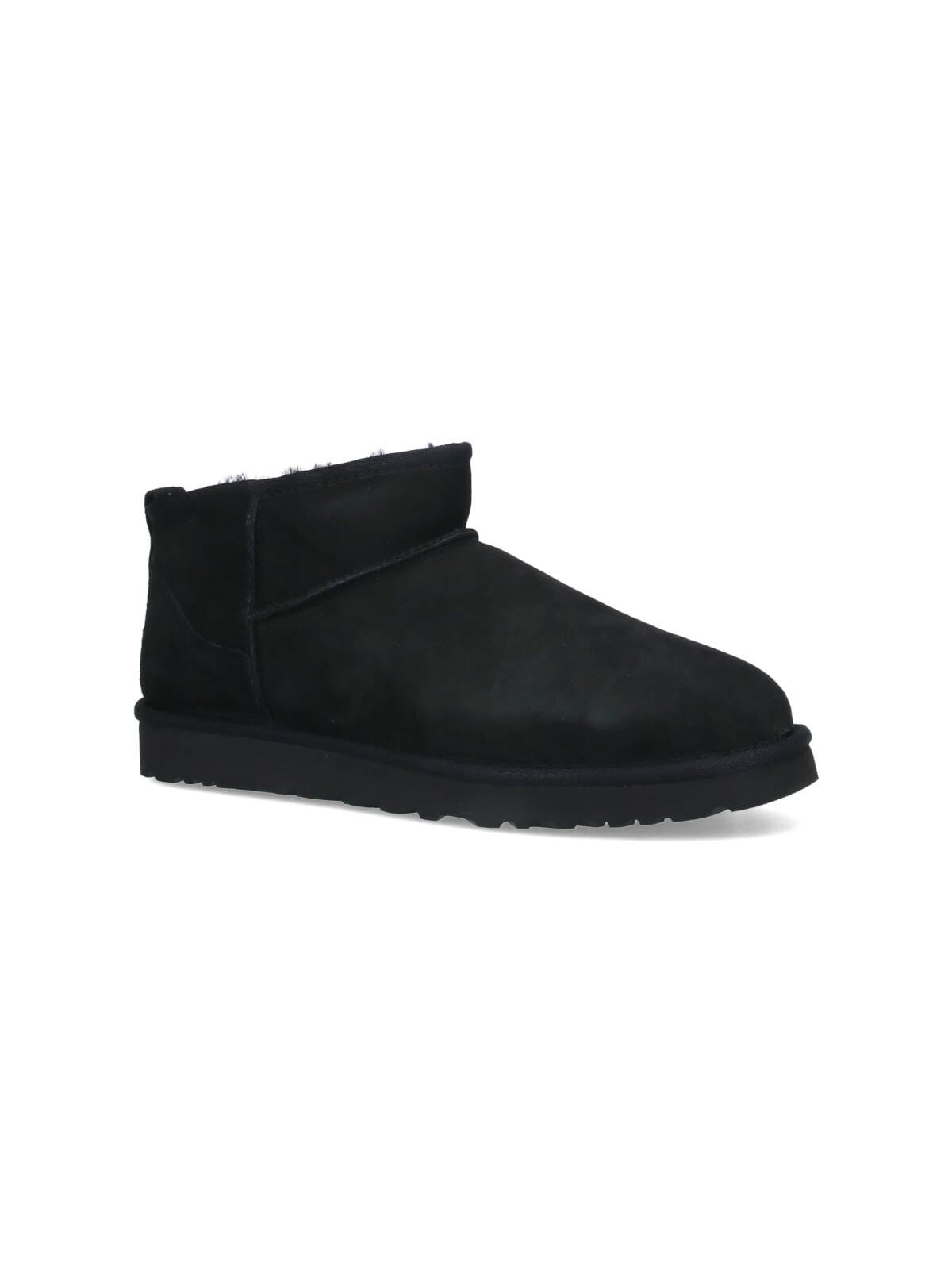 Ugg Australia Classic Ultra Mini Boots In Black