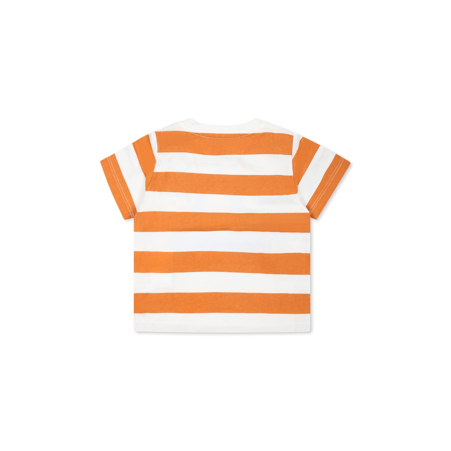 Stella Mccartney Stripe-pattern T-shirt In Multicolor