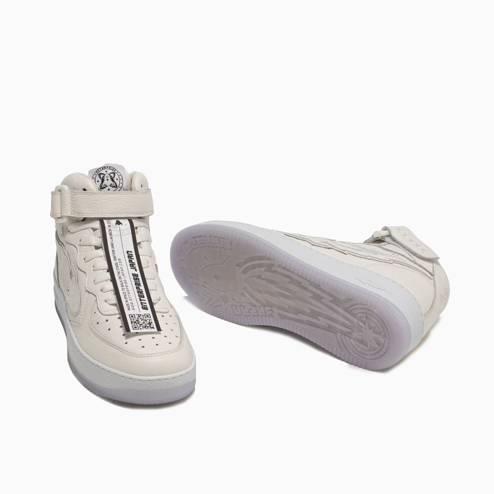 Shop Enterprise Japan Mid Sneakers Bg2045px10801111 In White