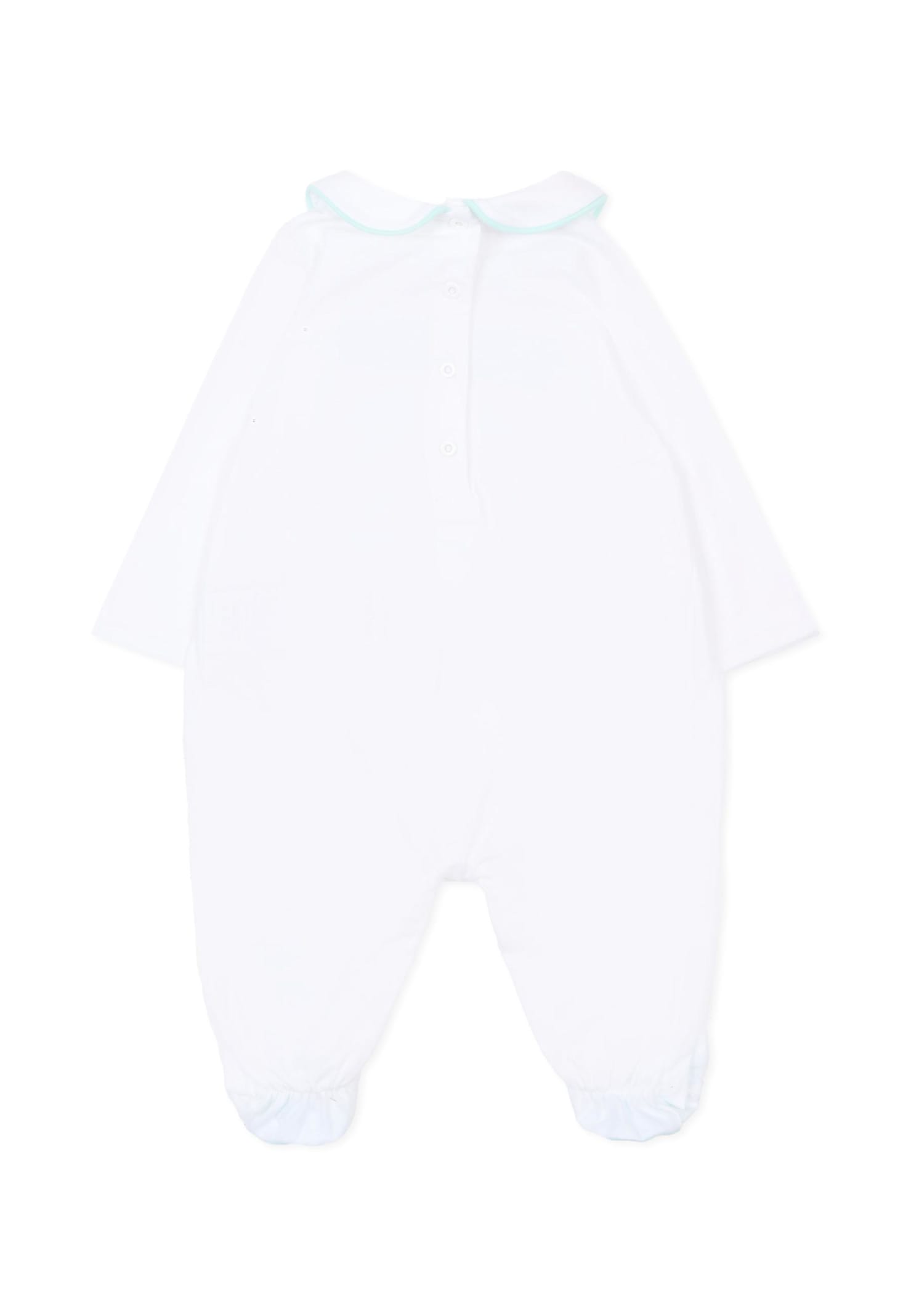 Missoni White Set For Baby Boy With Logo In White