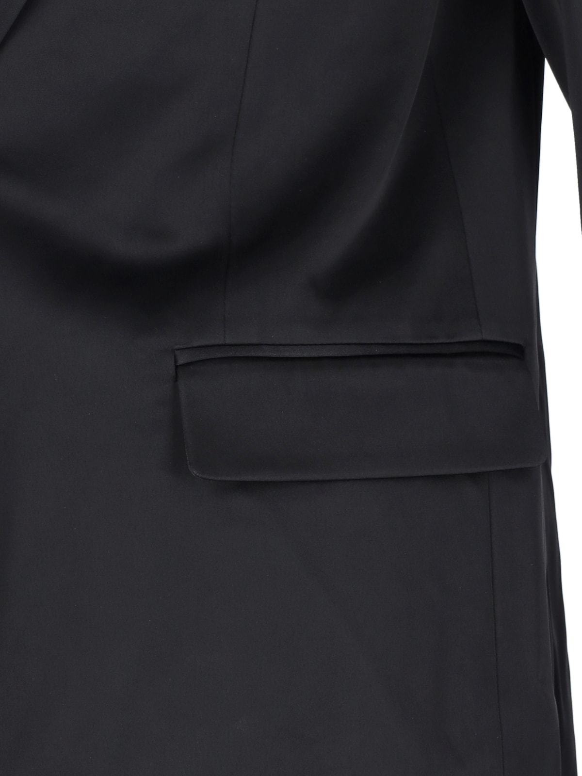 Michael Michael Kors Single-breasted Blazer In Black
