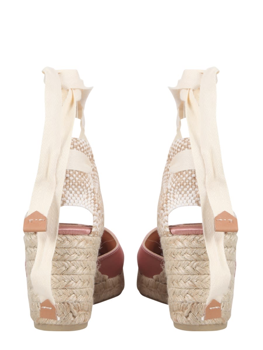 Castaã±er Castañer Cute Easpadrillas With Wedge In Pink