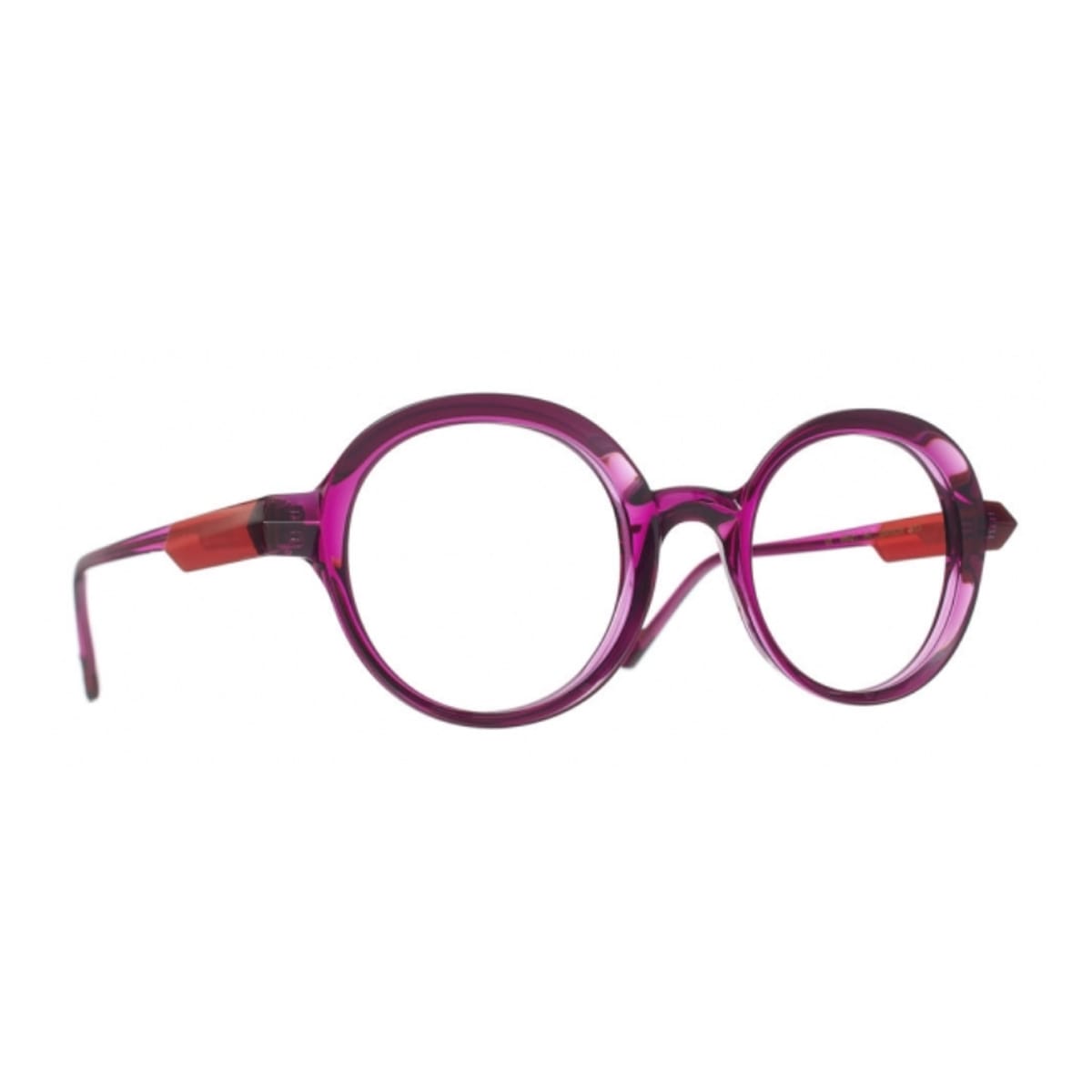 Manon 317 Purple Red Glasses