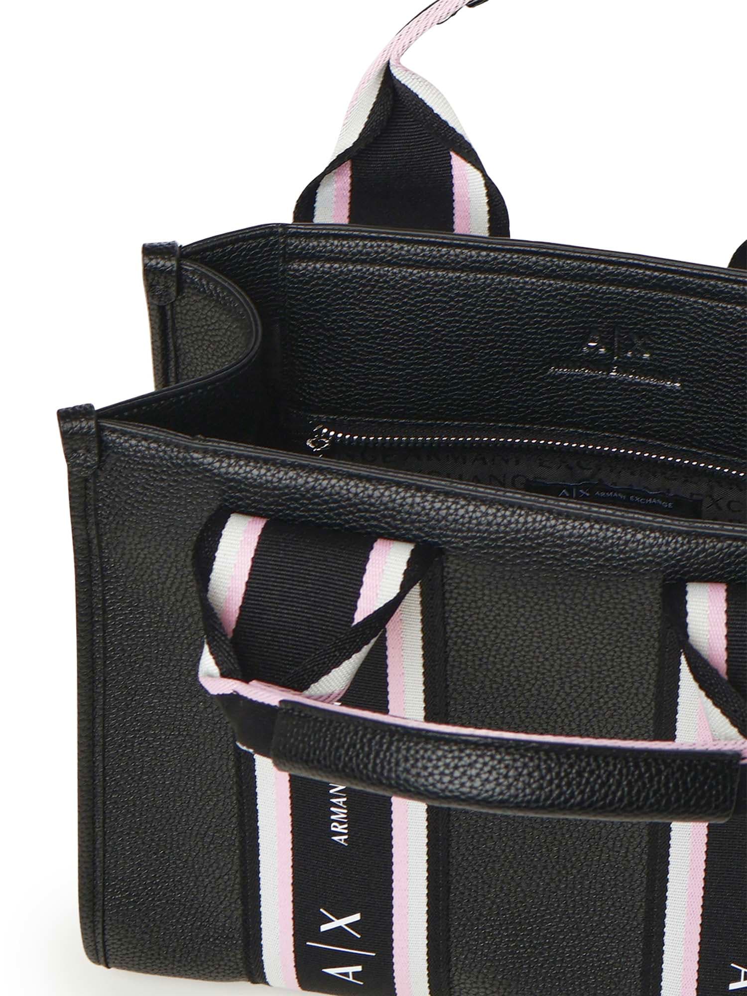 Armani Exchange Shopper Bag With Contrasting Bands