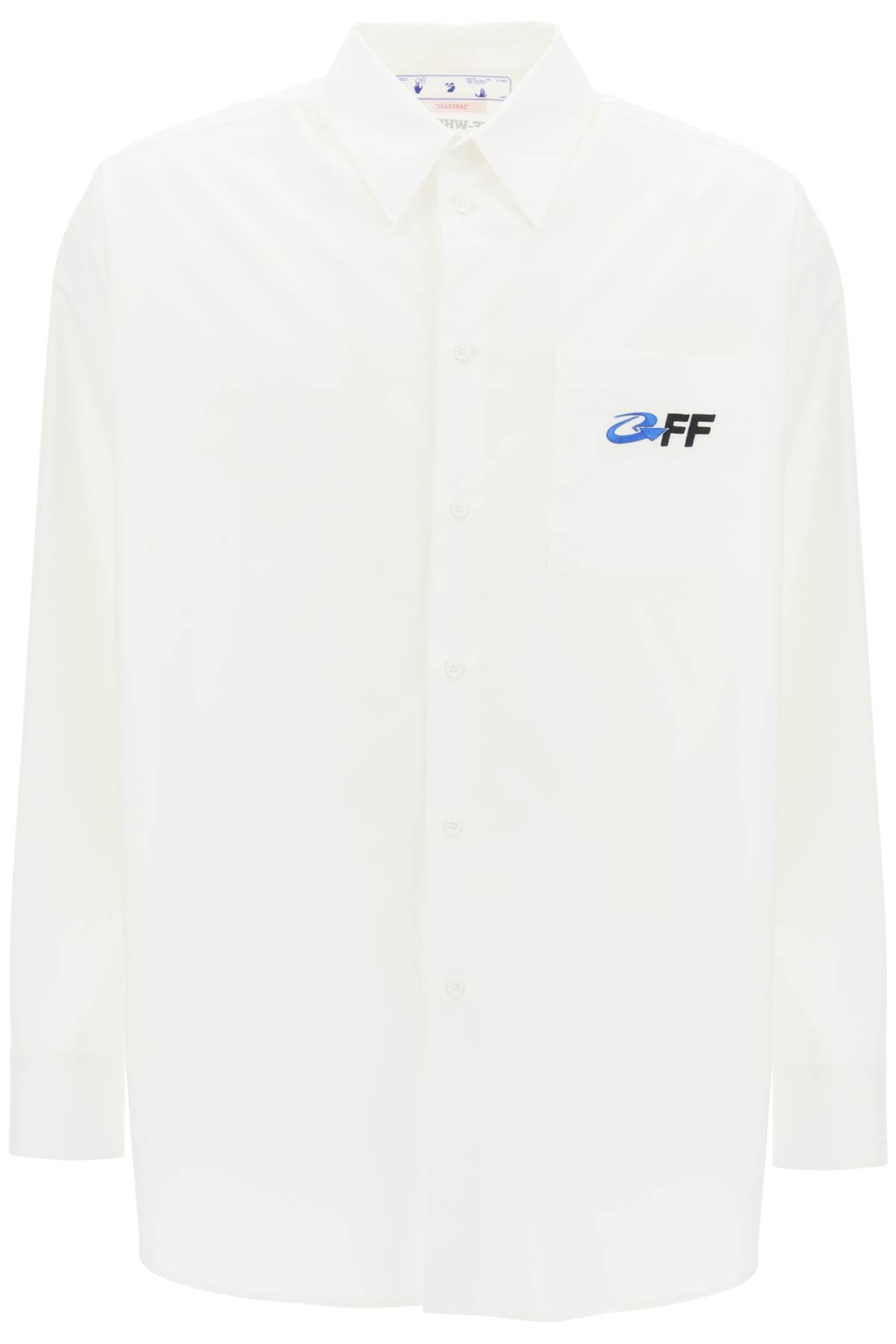 Shop Off-white Exactly The Opposite Oversized Shirt