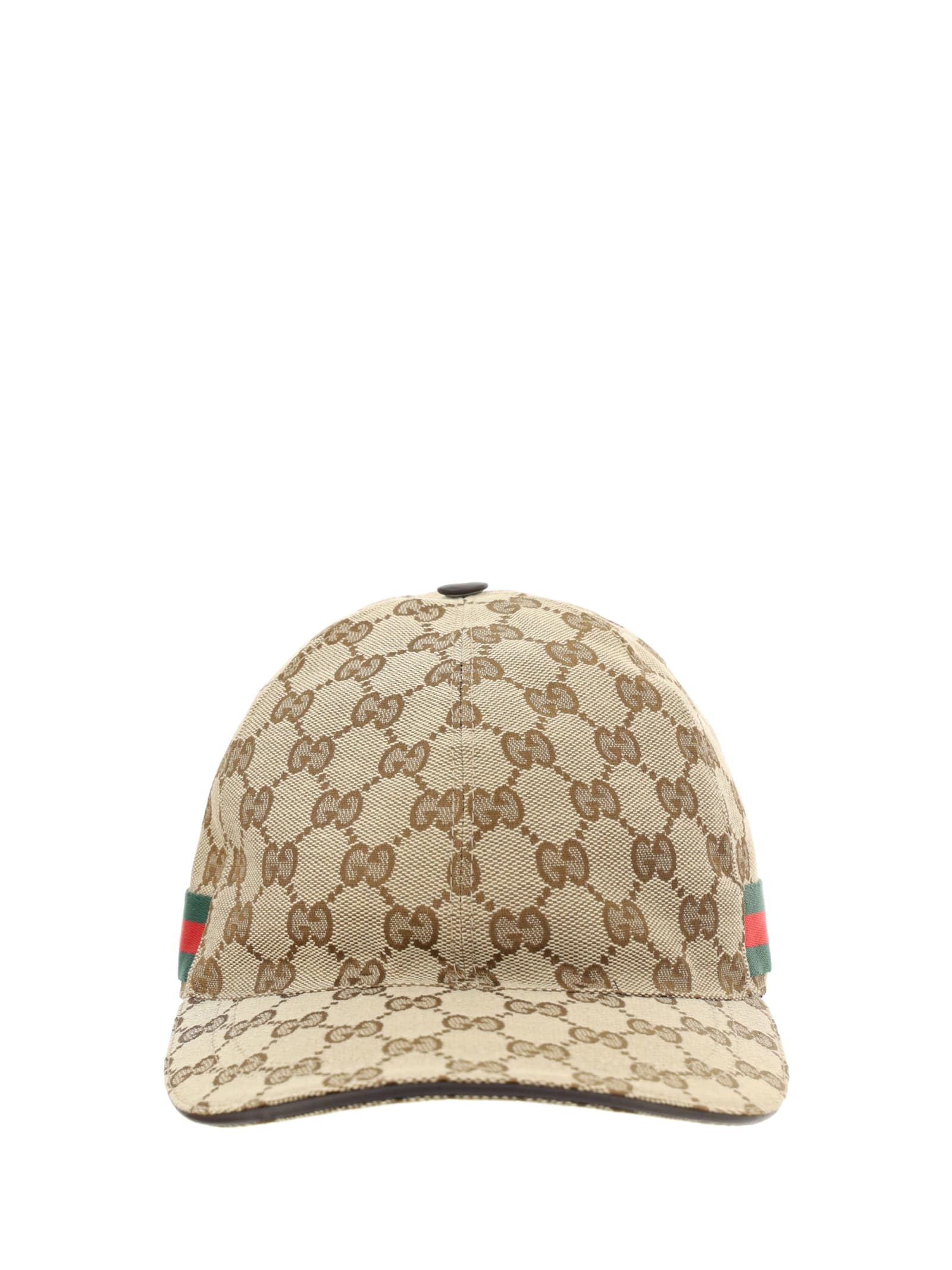 Gucci Baseball Hat In Brown