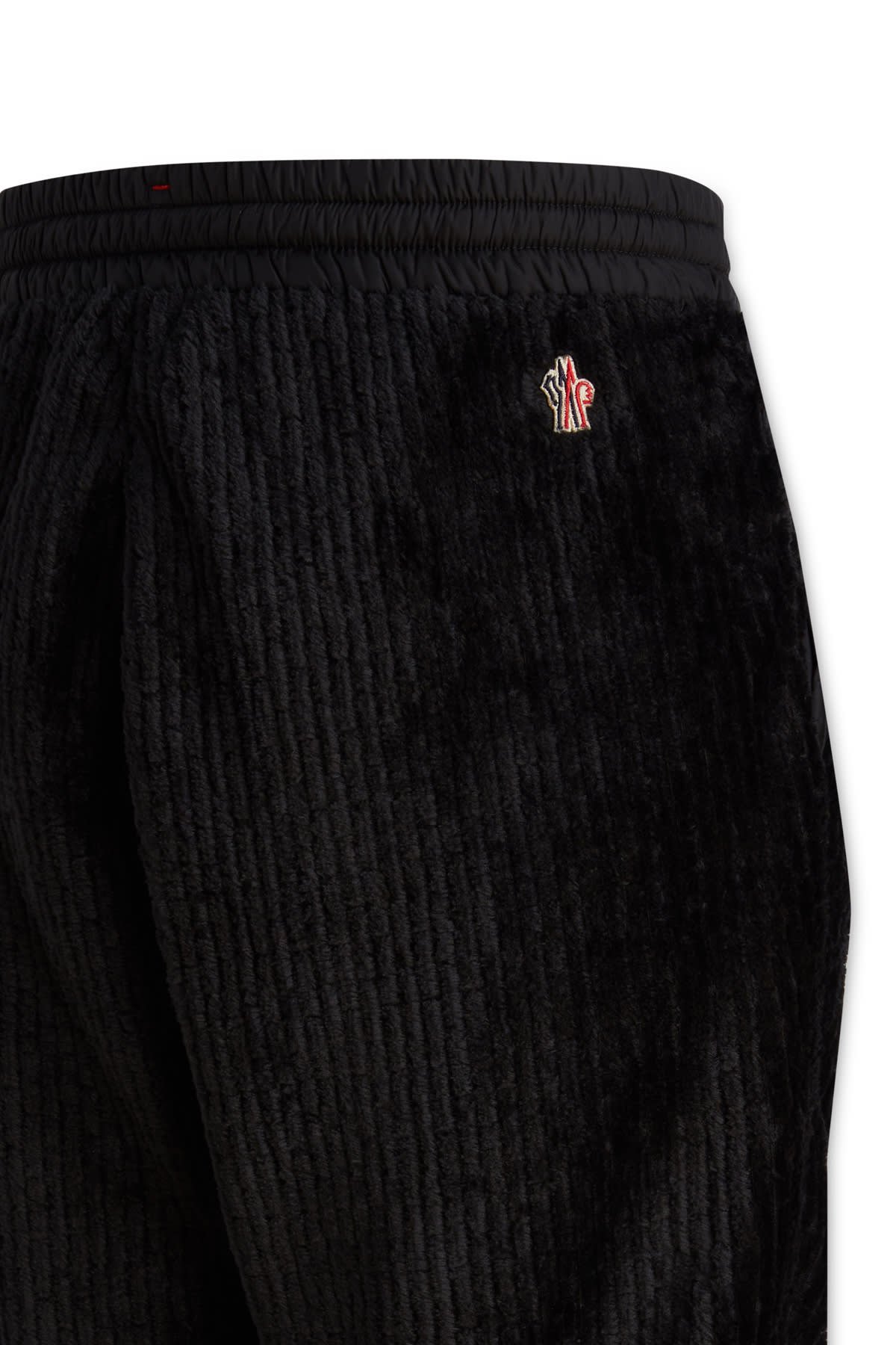 Shop Moncler Pantaloni In 999