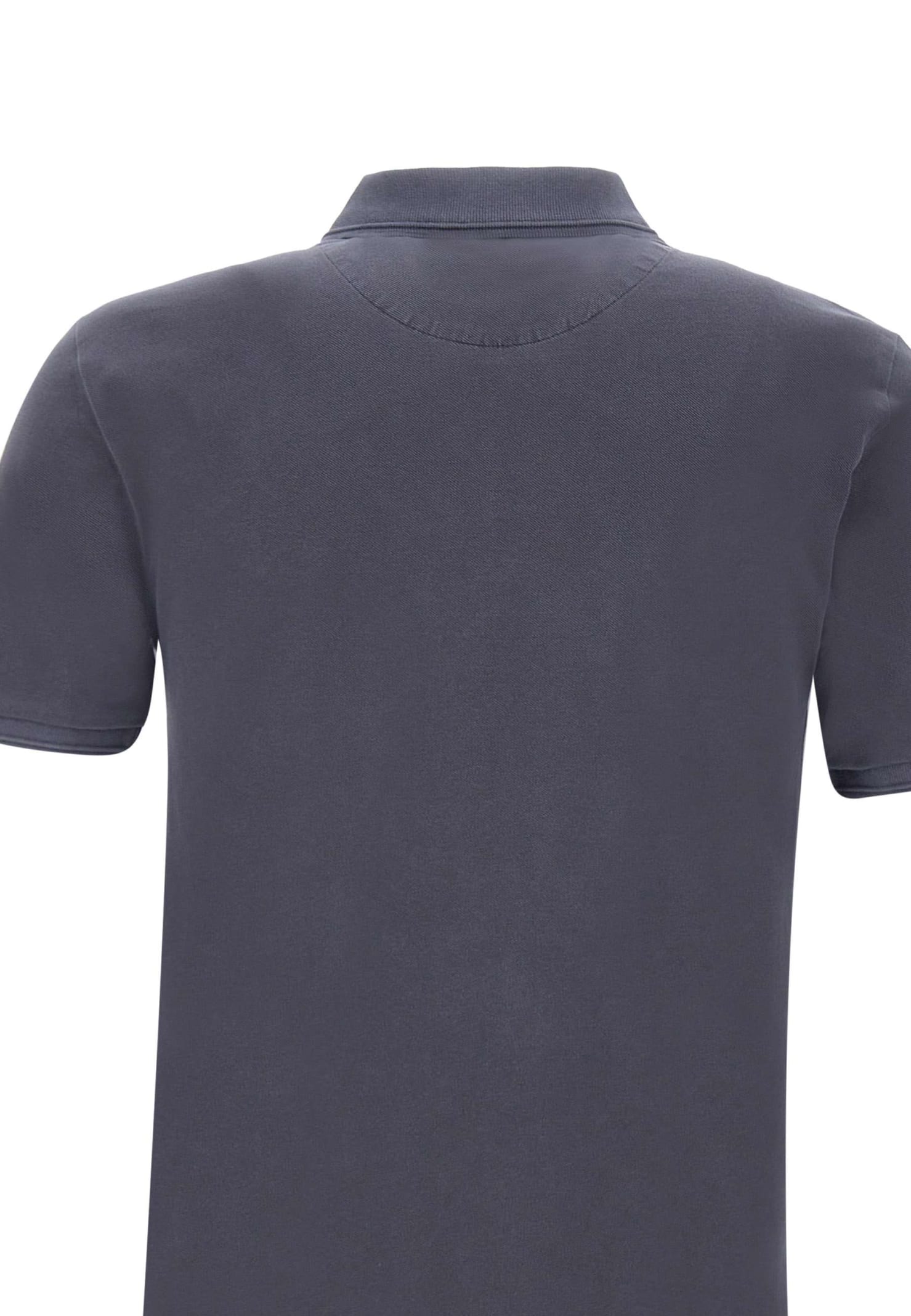 Woolrich Mackinak Cotton Piquet Polo Shirt In Blue