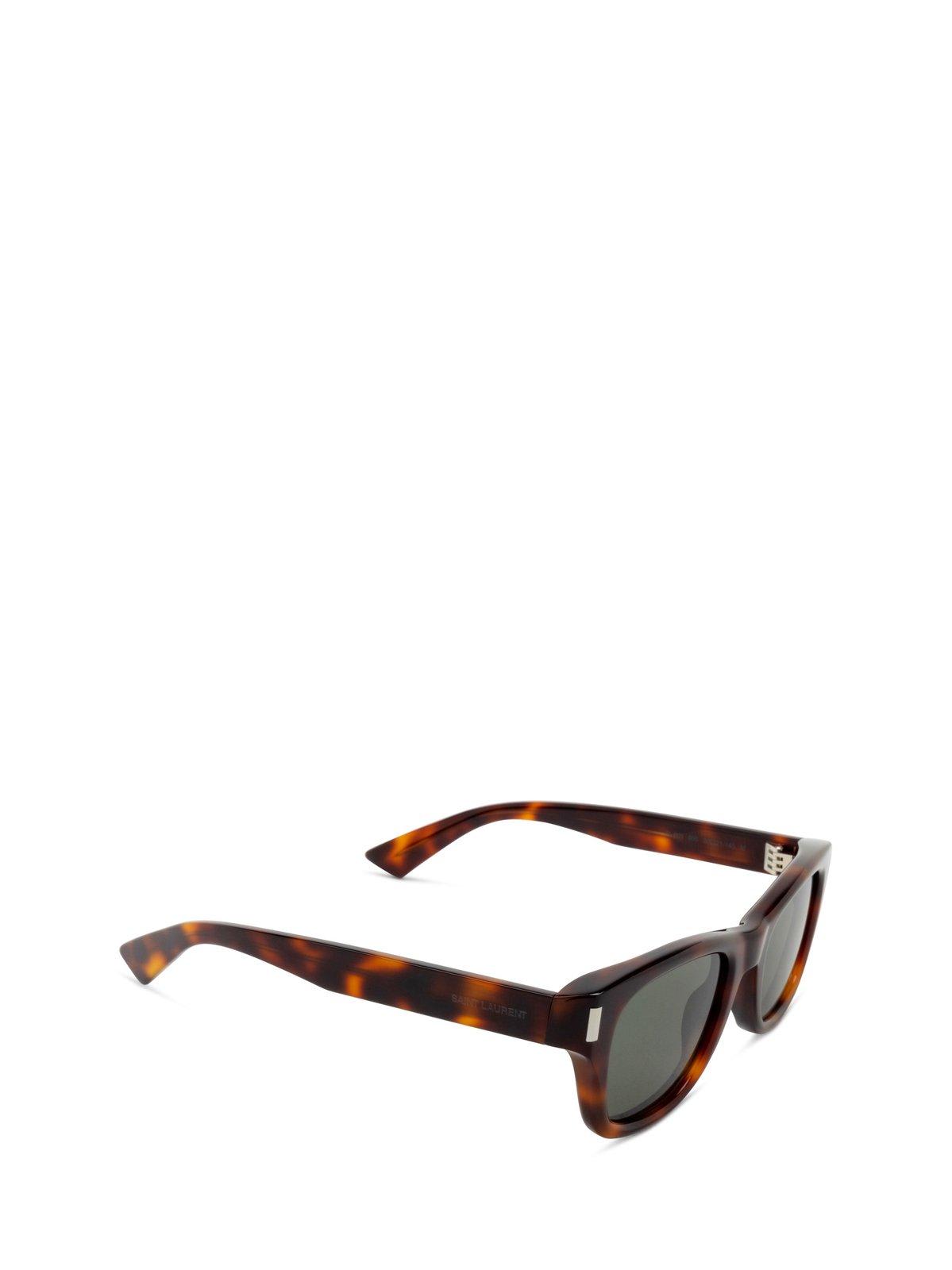 Saint Laurent Oval-frame Sunglasses In 005