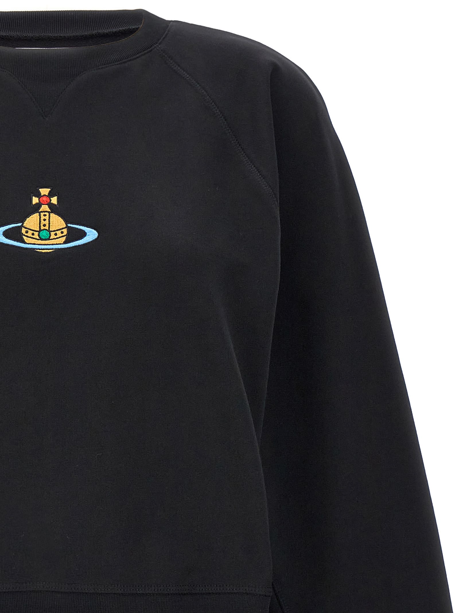 Shop Vivienne Westwood Athletic Sweatshirt In Black