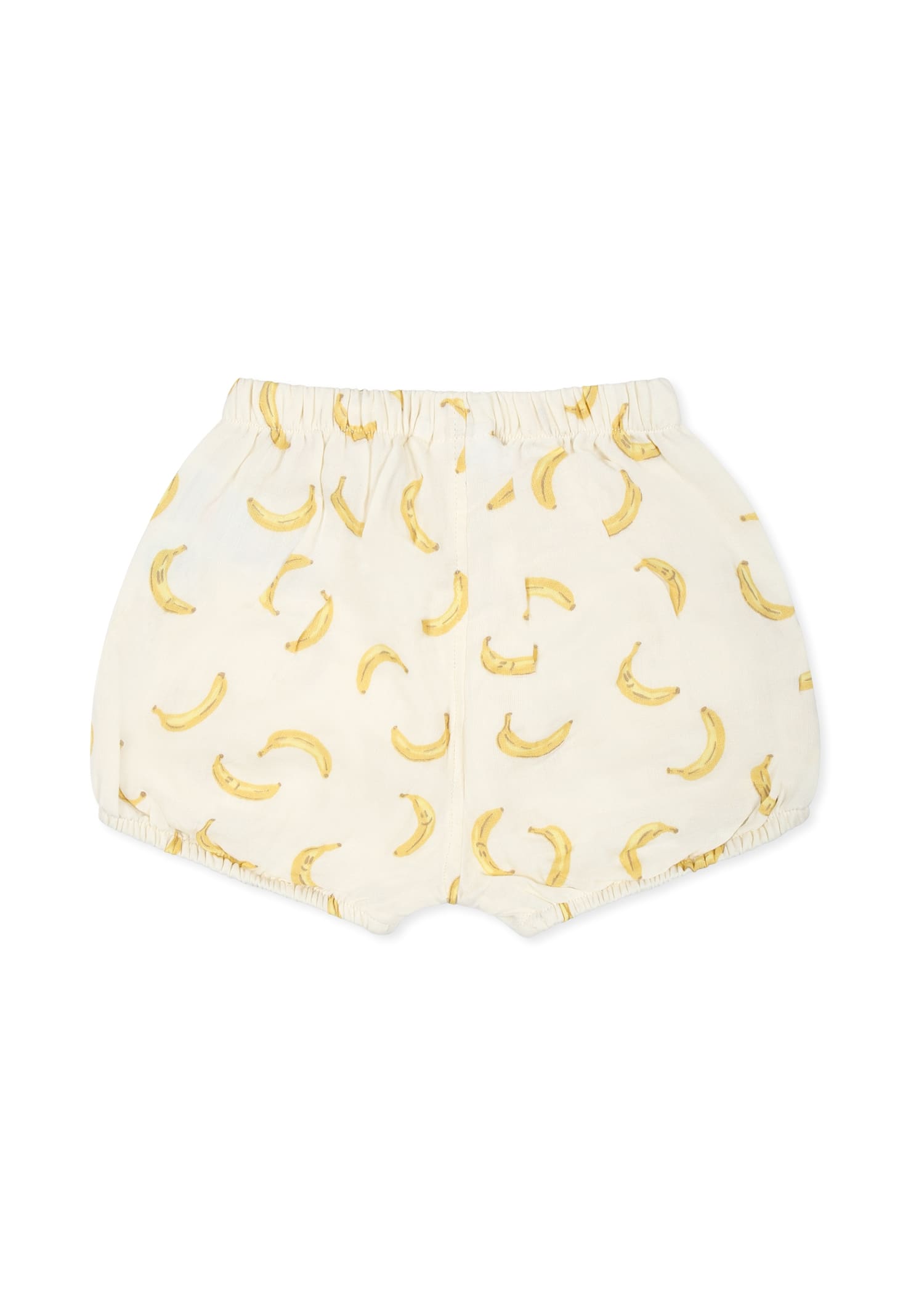 Molo Ivory Shirt For Babykids With Banana In Ivory