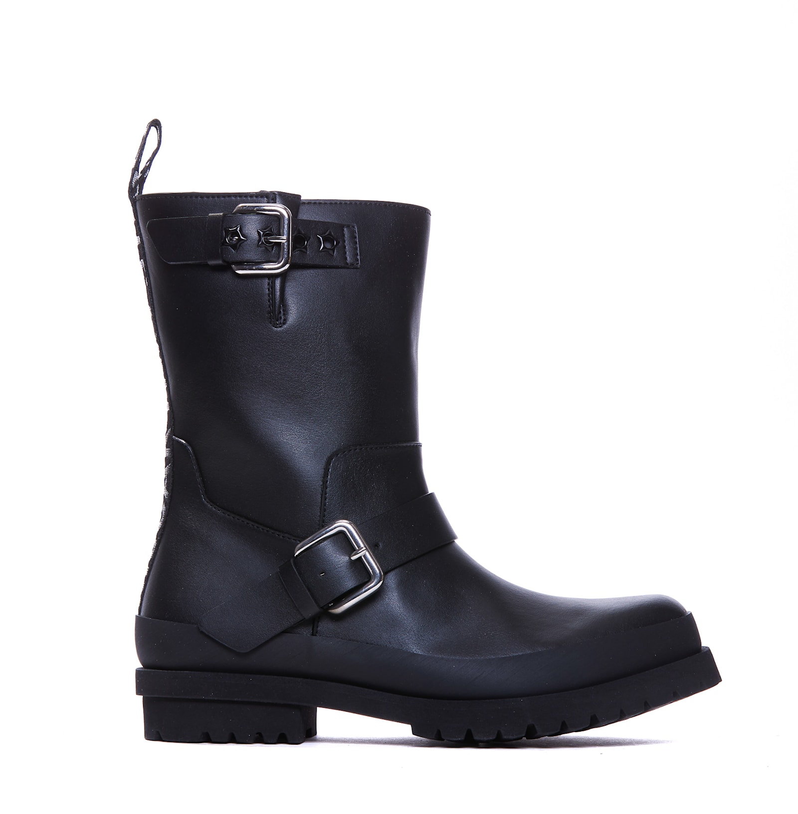 Stella Mccartney Trace Alter Sporty Boots In Black