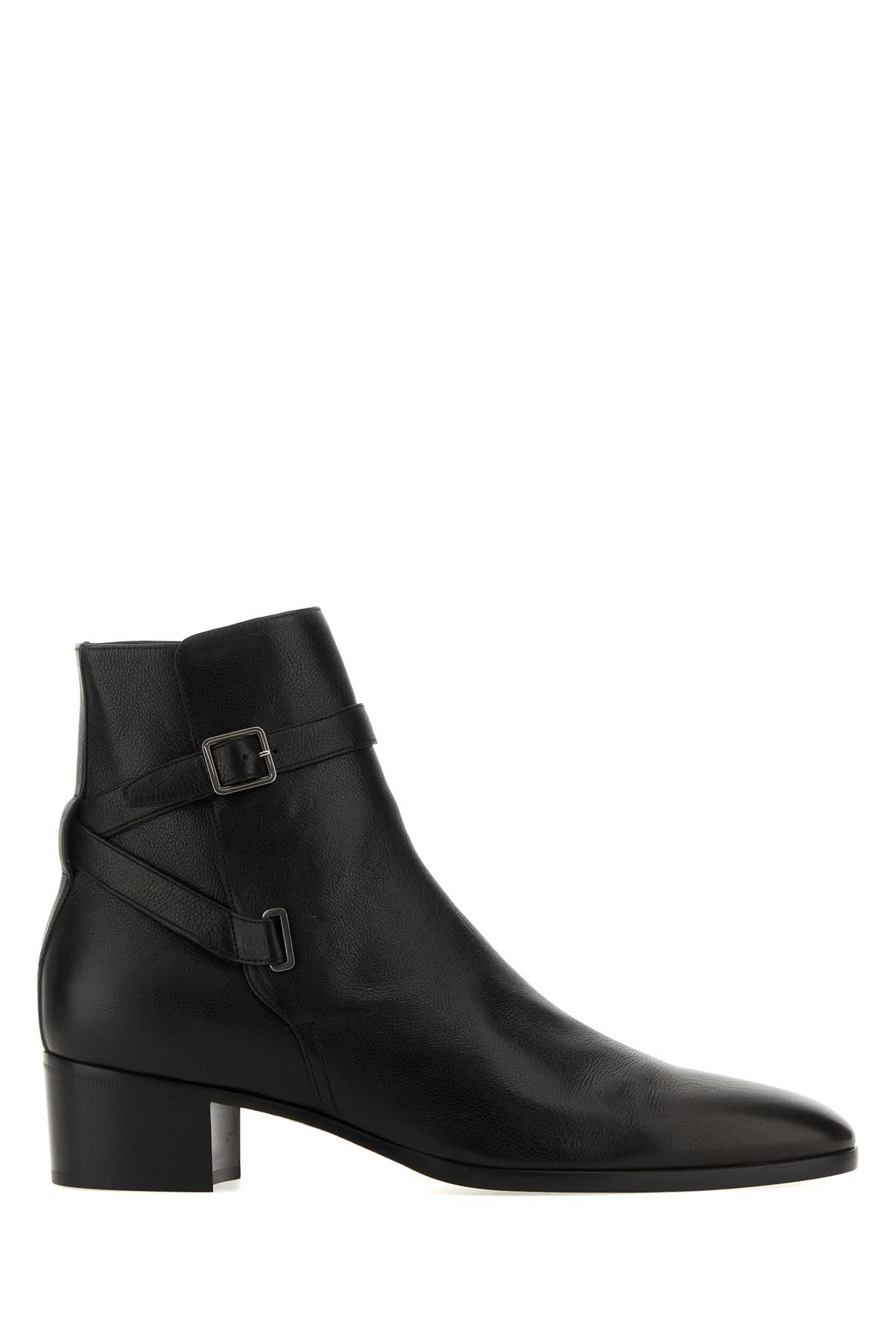 Shop Saint Laurent Stivali In Nero