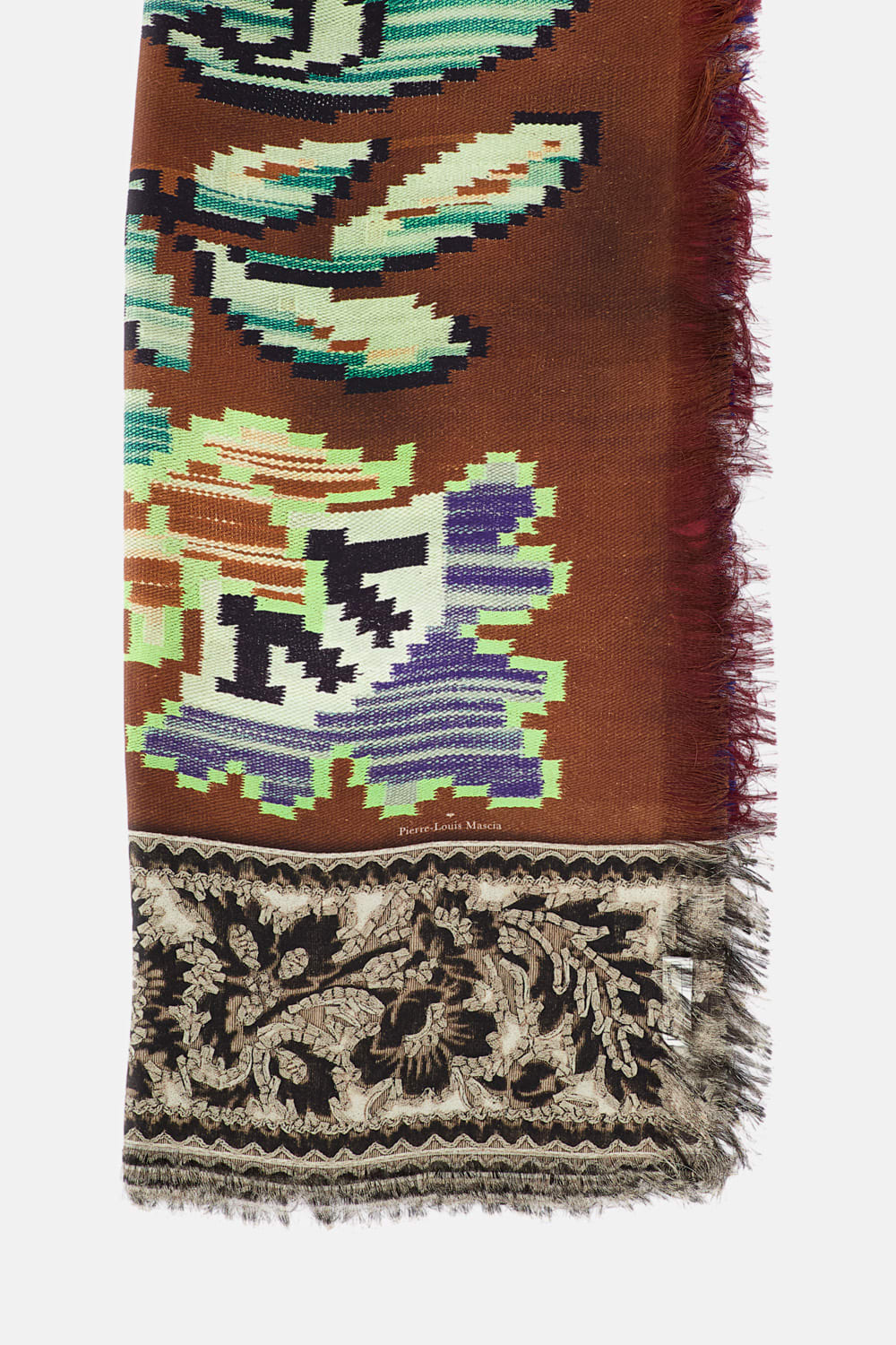 Pierre-louis Mascia Scarf In Brown
