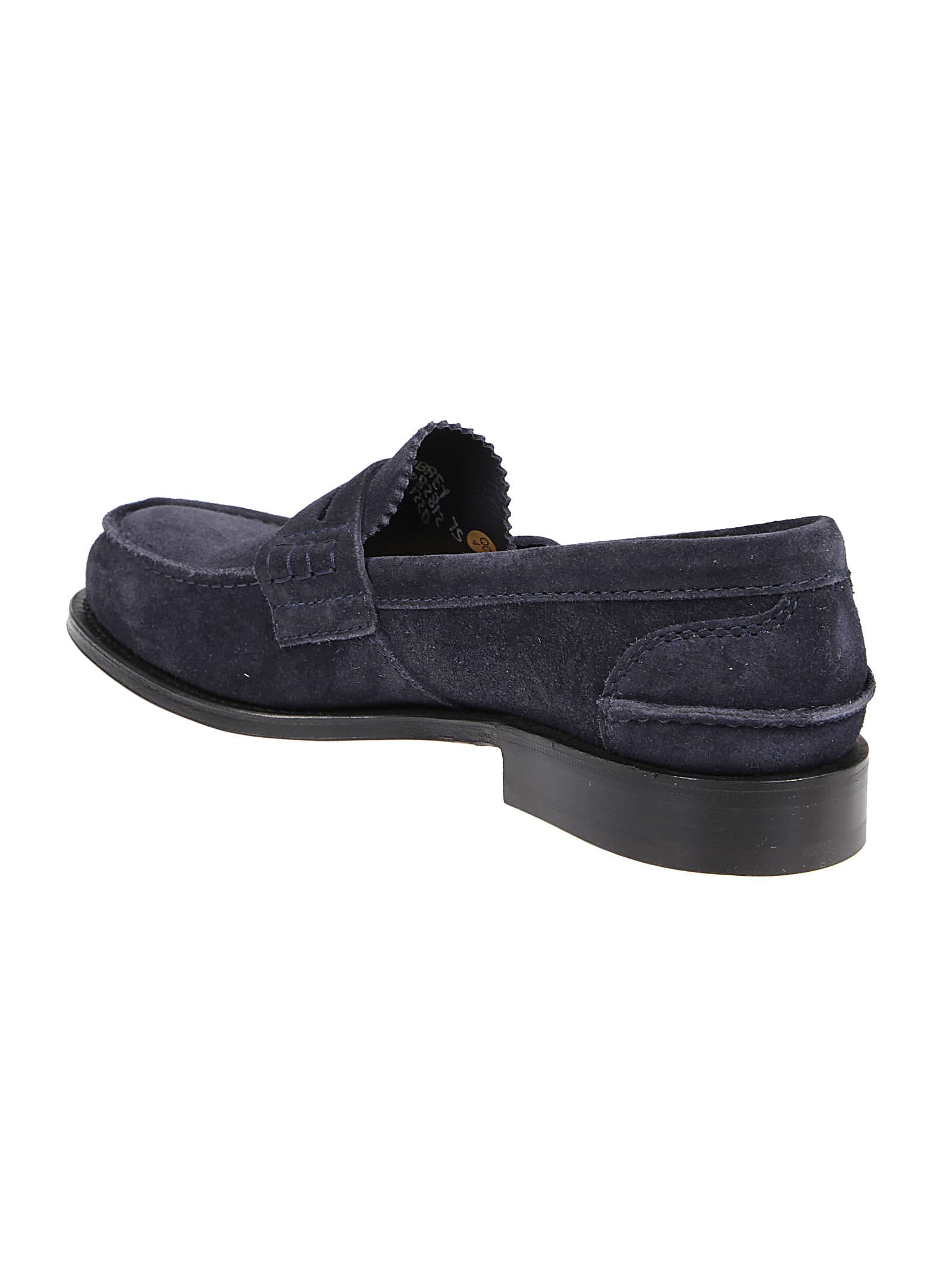 Shop Church's Pembrey Loafers In Abm Navy