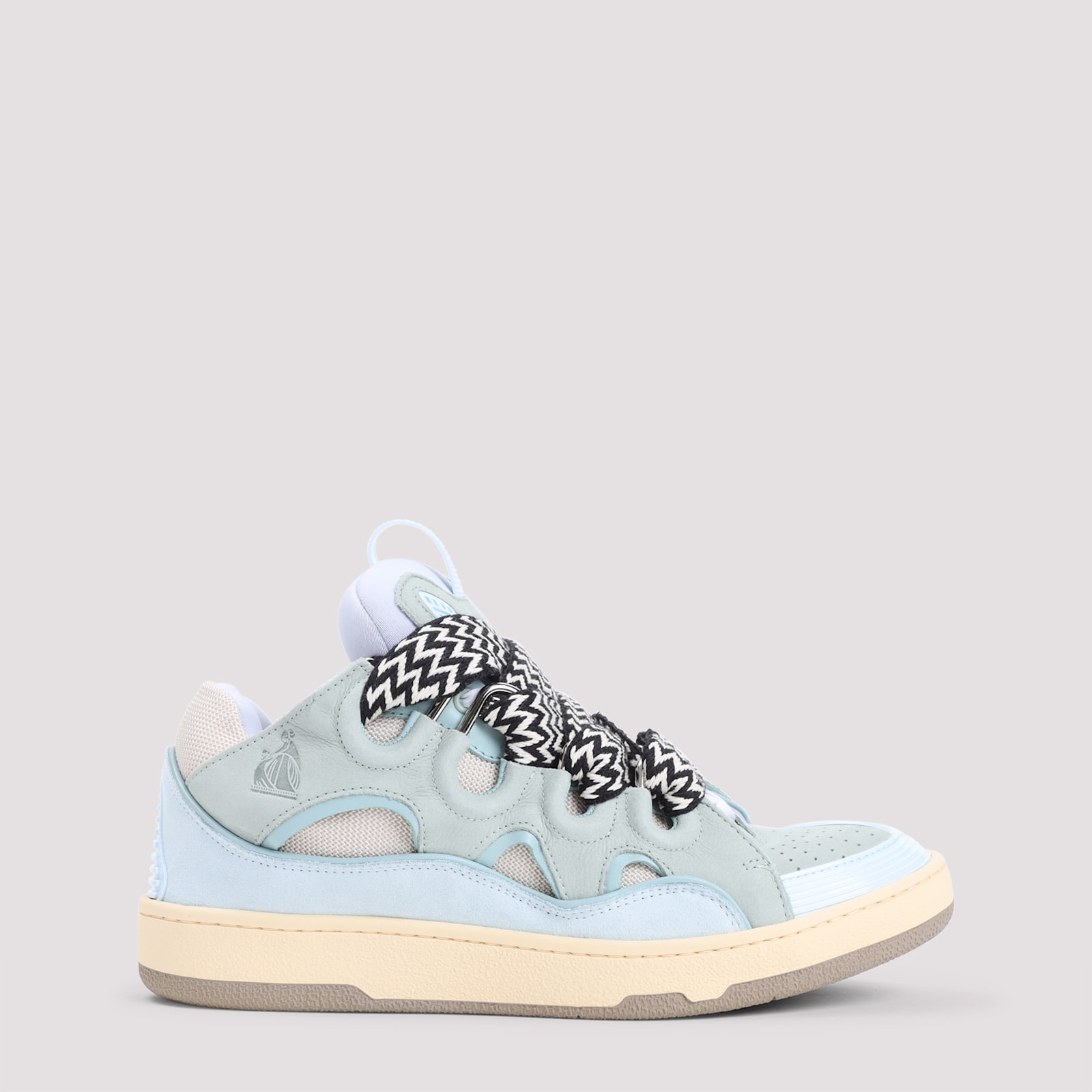 Lanvin Curb Sneakers In Blue