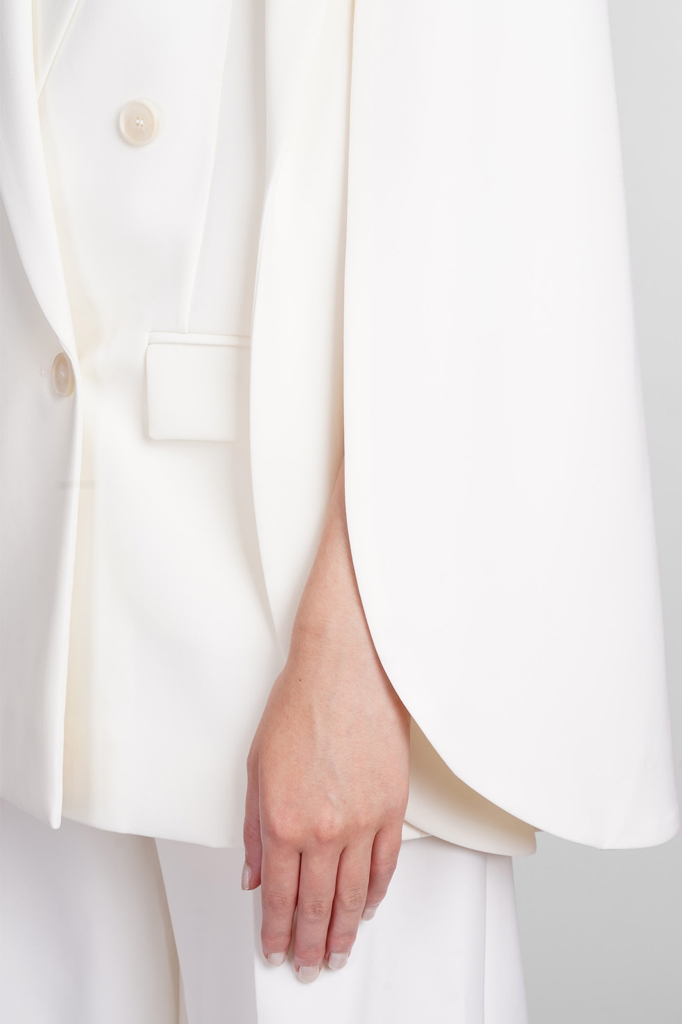 Shop Stella Mccartney Blazer In Beige Wool