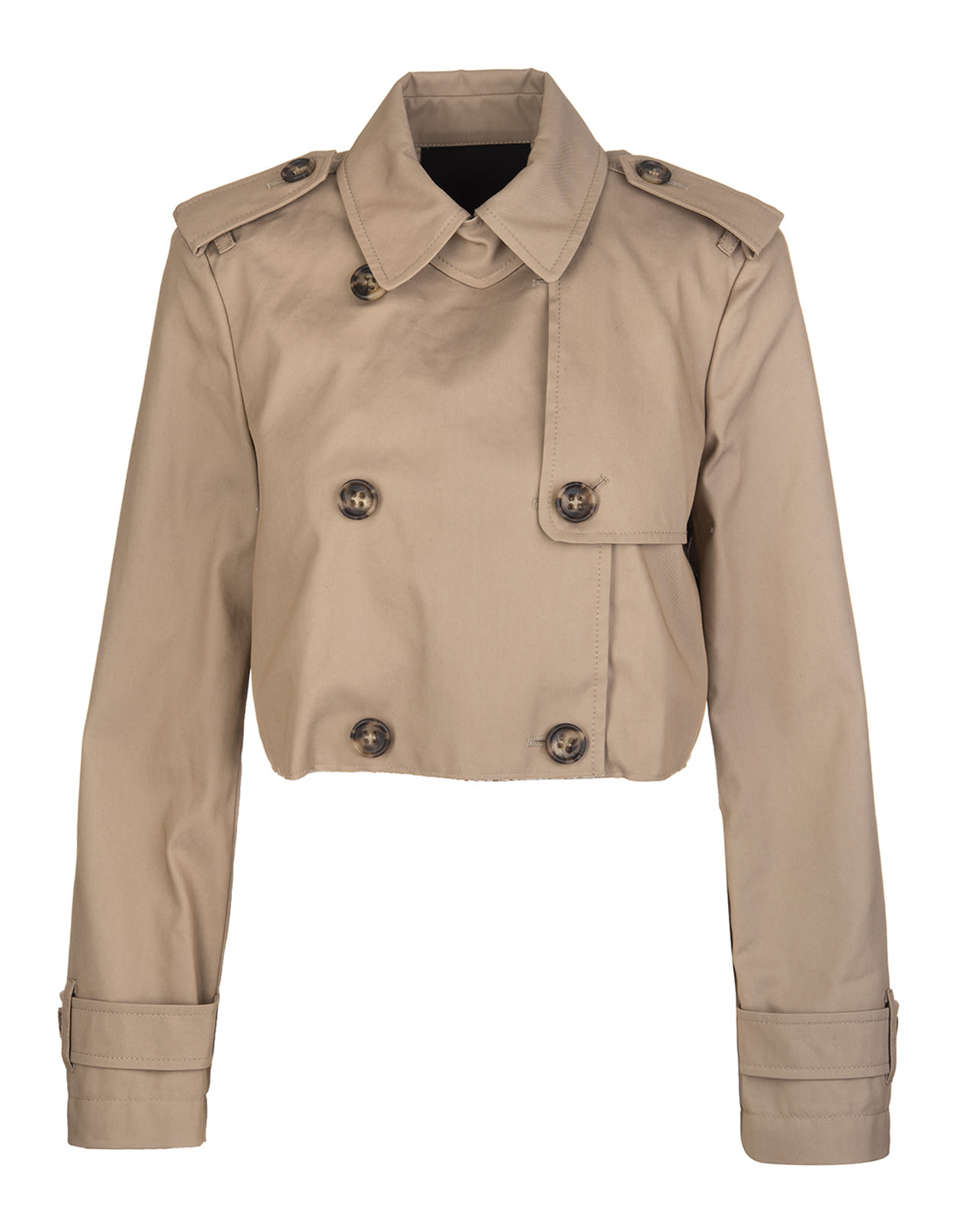 RED Valentino the Black Tag Jacket In Gabardine Trench