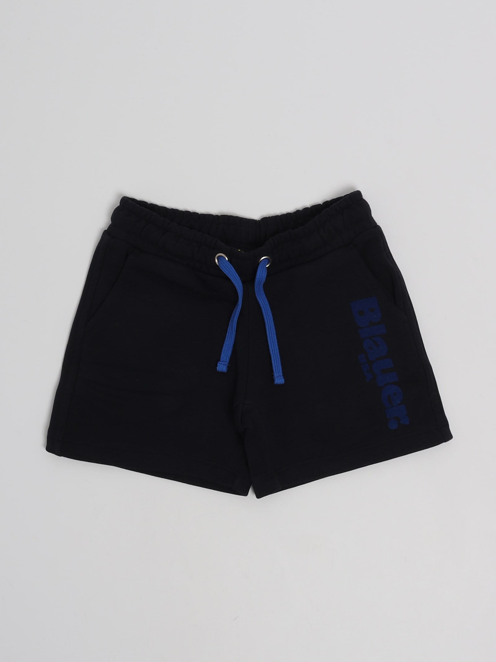 Blauer Kids' Sweatpants Shorts In Blu