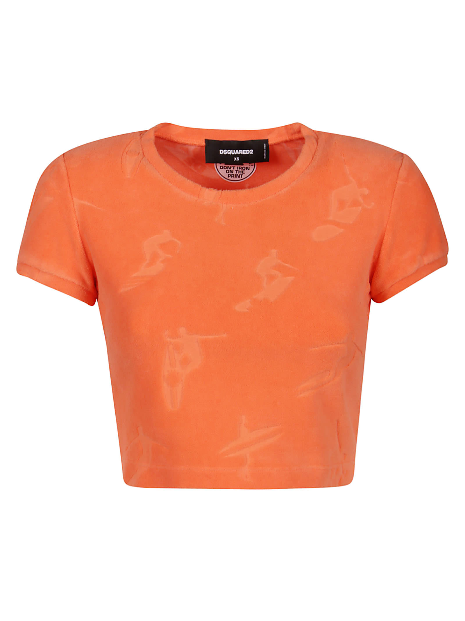 Dsquared2 Dsquared Women Top Cropped In Orange