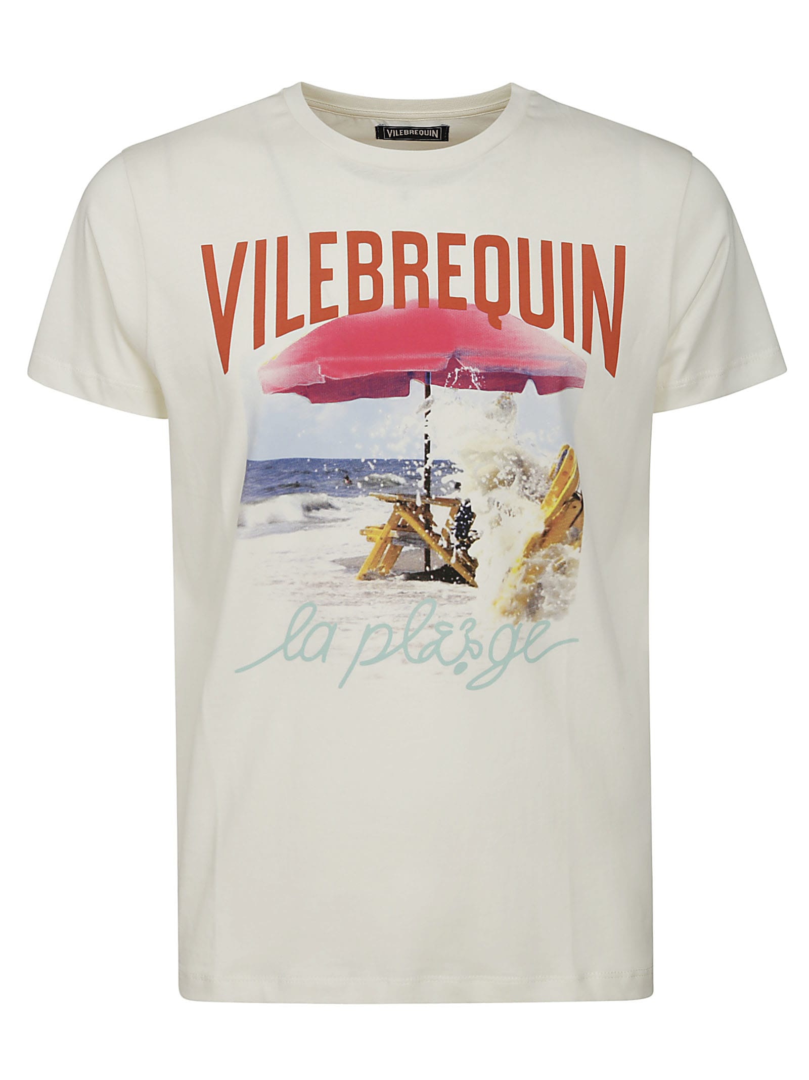 Shop Vilebrequin T-shirt In Off White