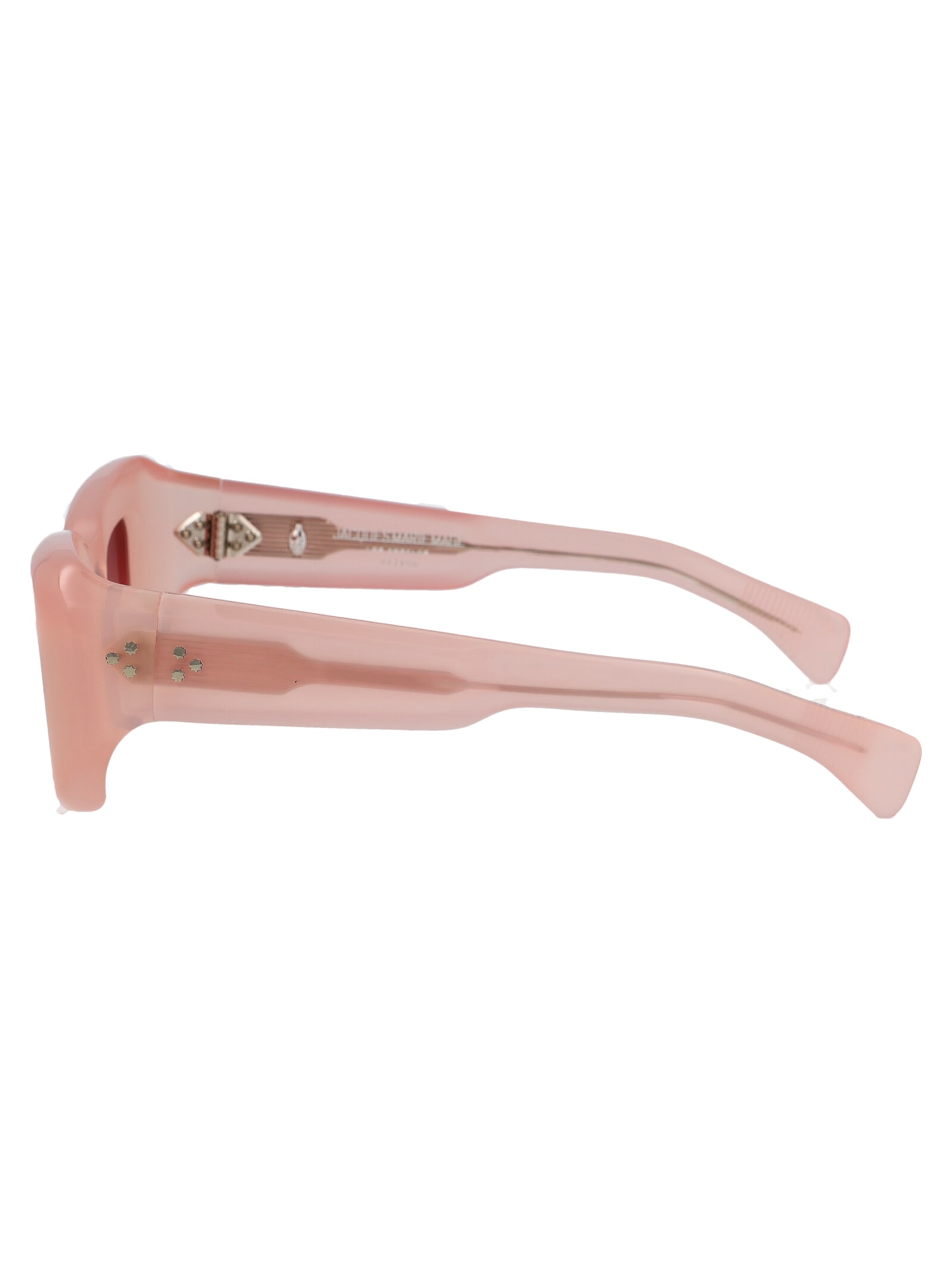 Shop Jacques Marie Mage Vito Sunglasses In Peach