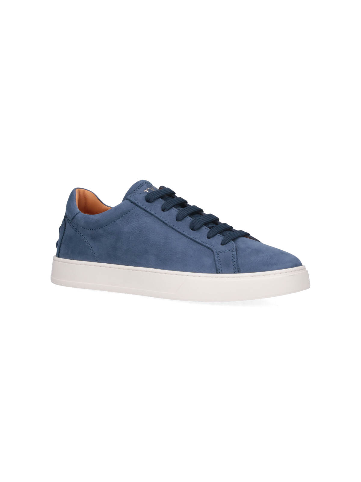 Tod's Sneakers In Nabuk Di Vitello In Blue