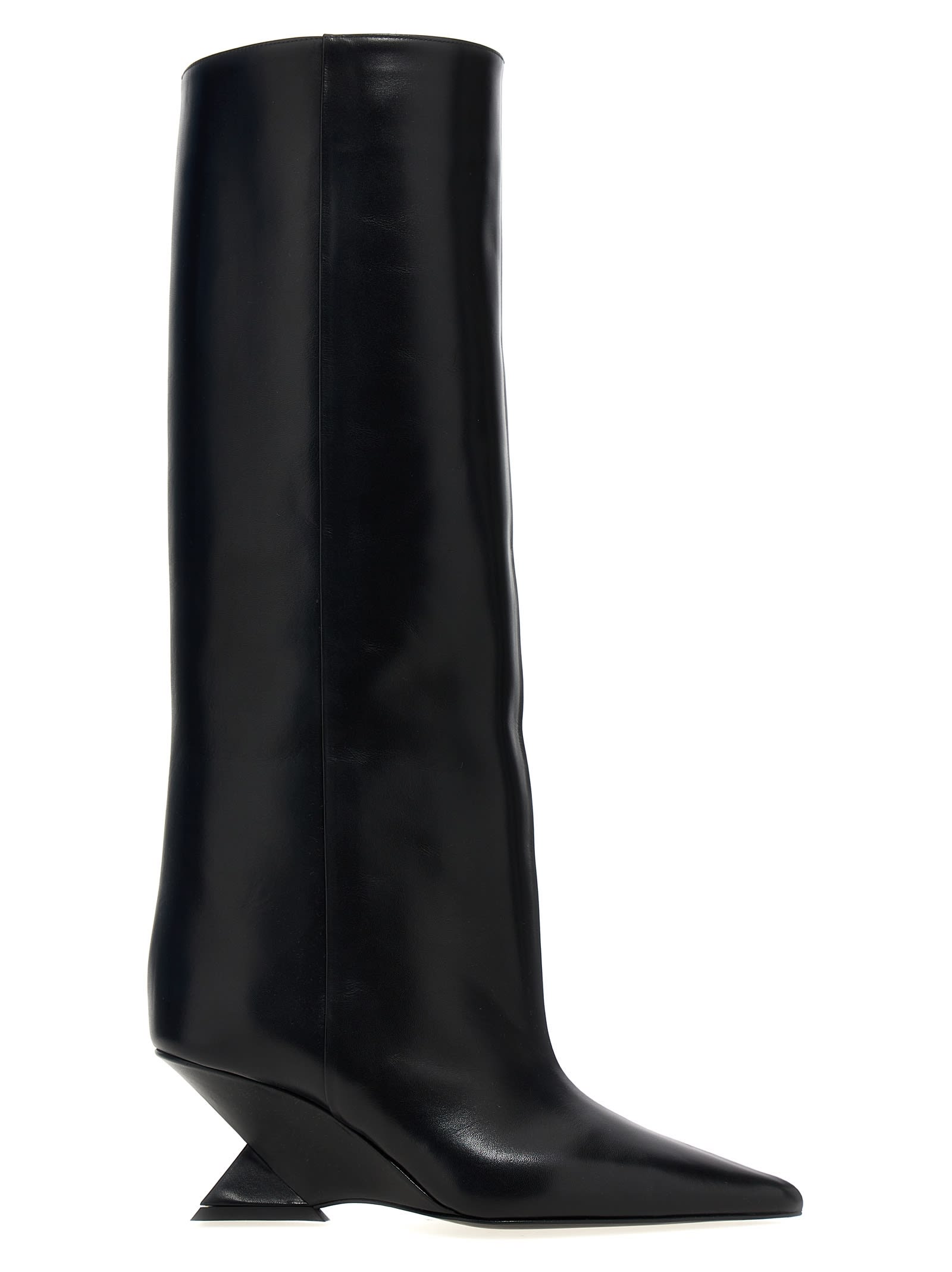 Shop Attico Cheope Boots In Black