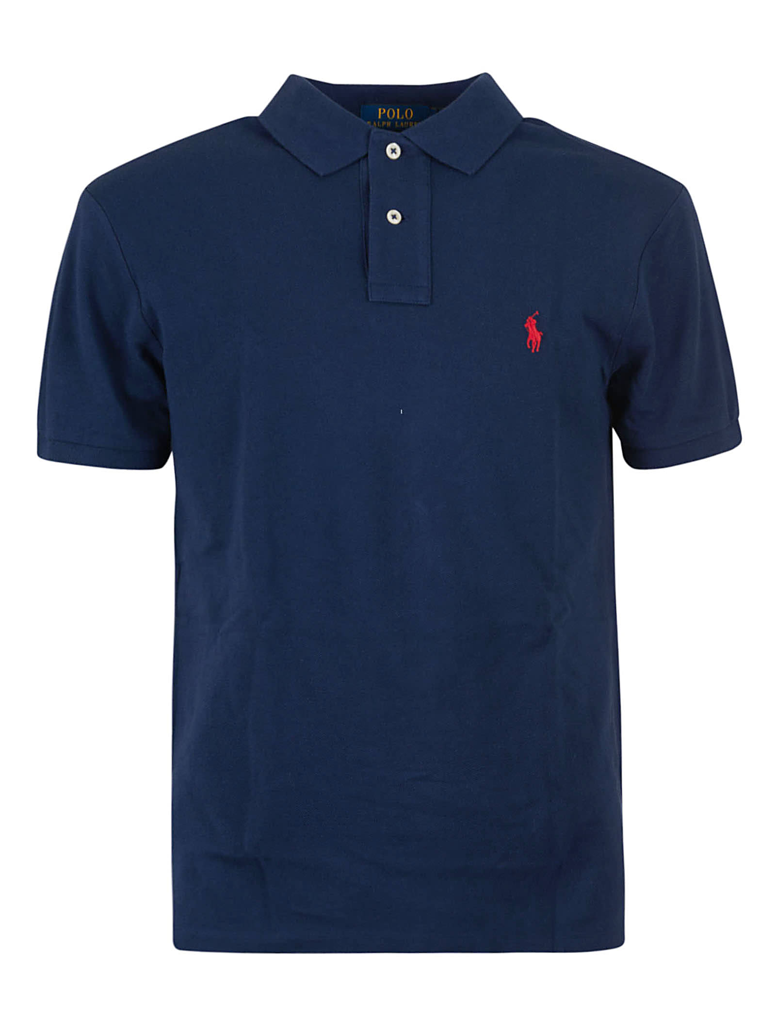 Logo Embroidered Polo Shirt