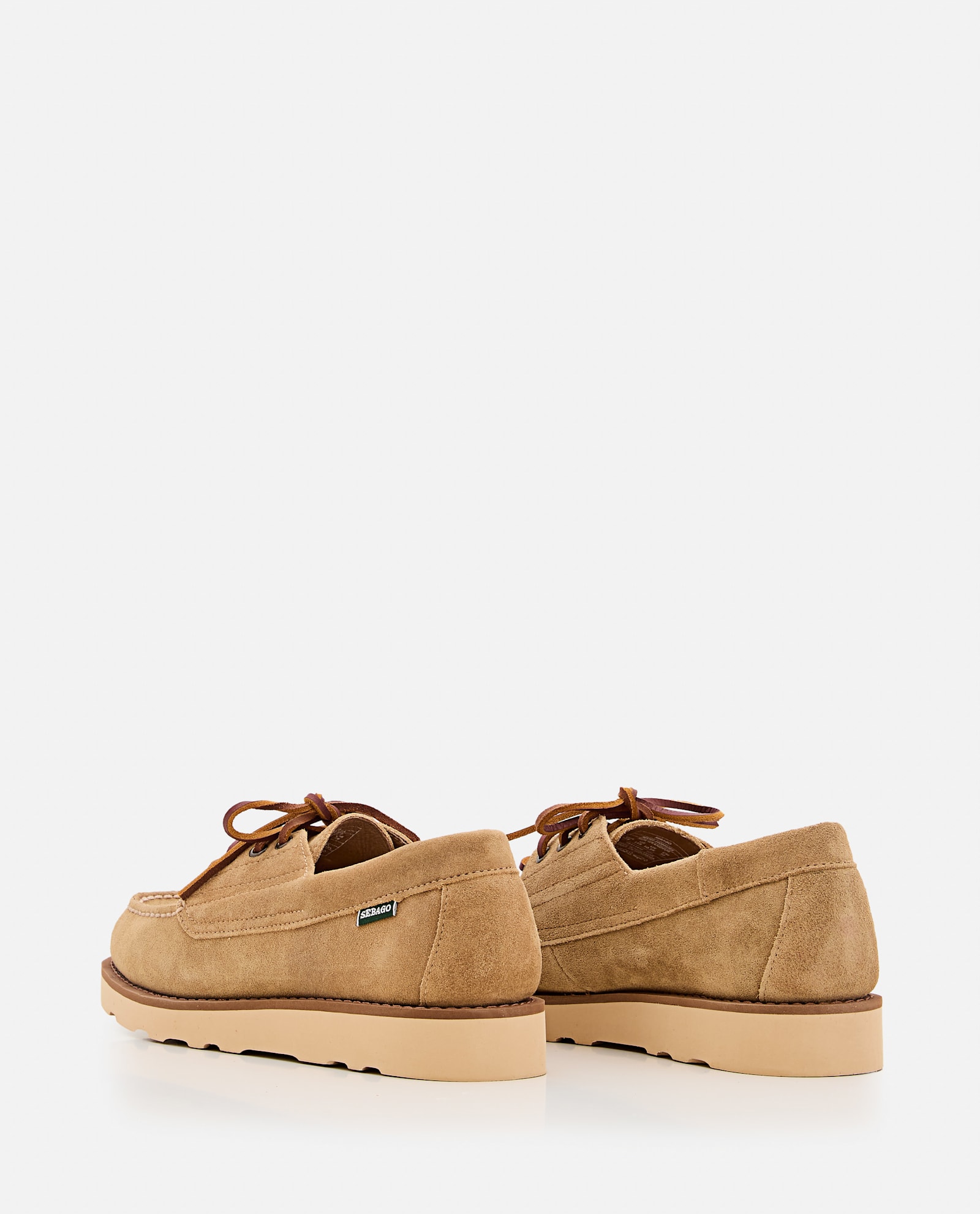 Sebago Askookfield Suede Loafers In Brown