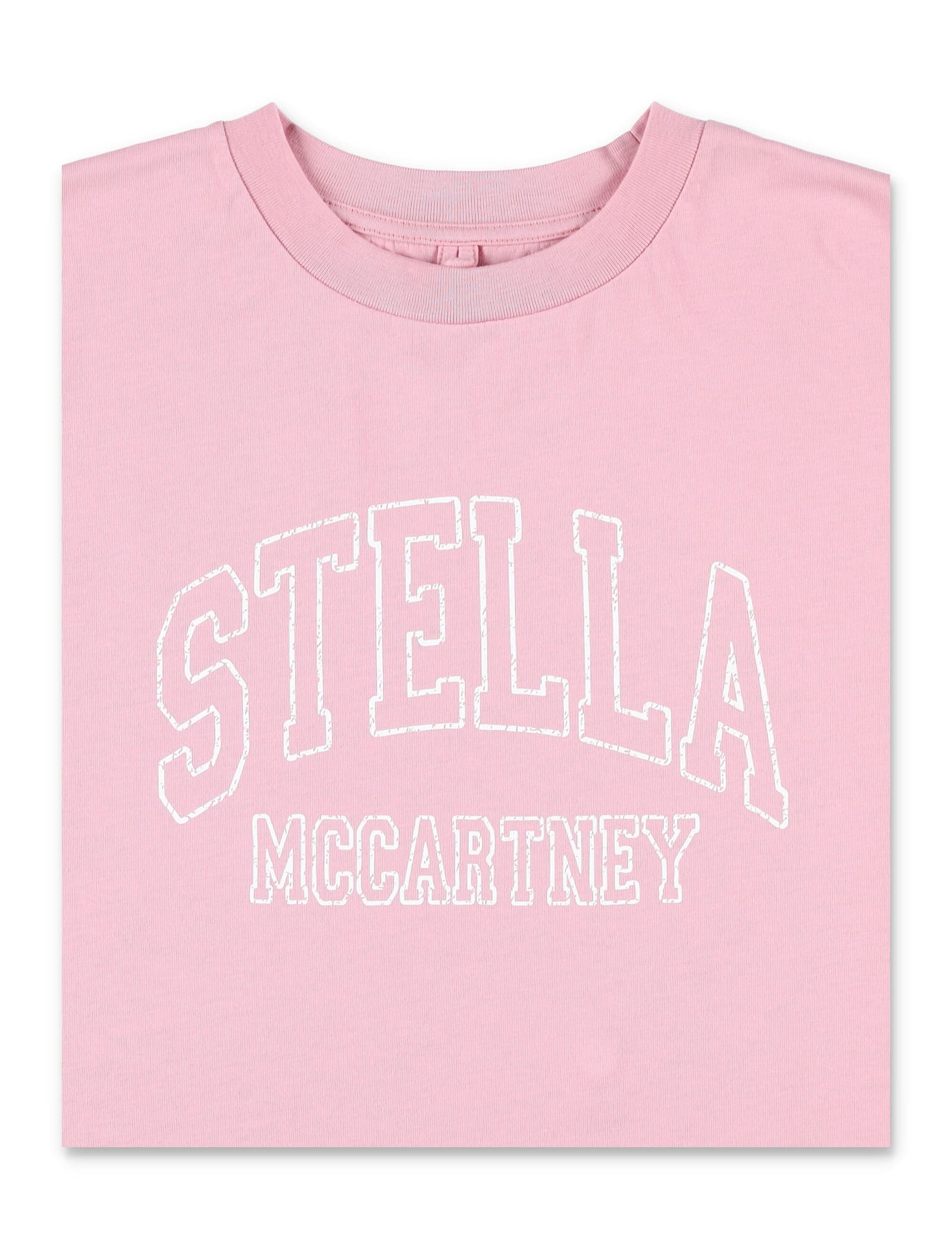 Stella Mccartney Kid - Logo T-shirt In Pink