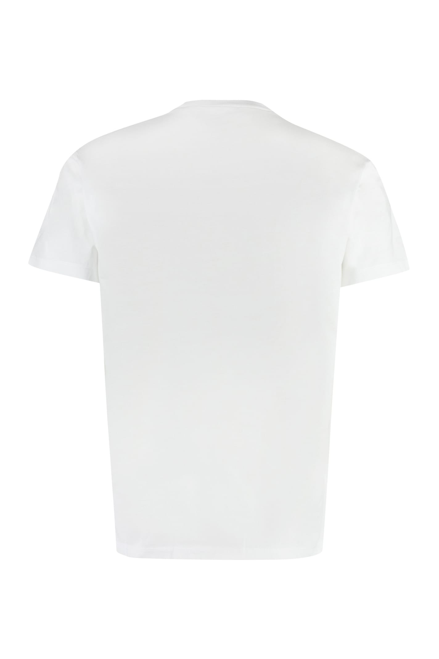 Shop Dsquared2 Logo Cotton T-shirt In White