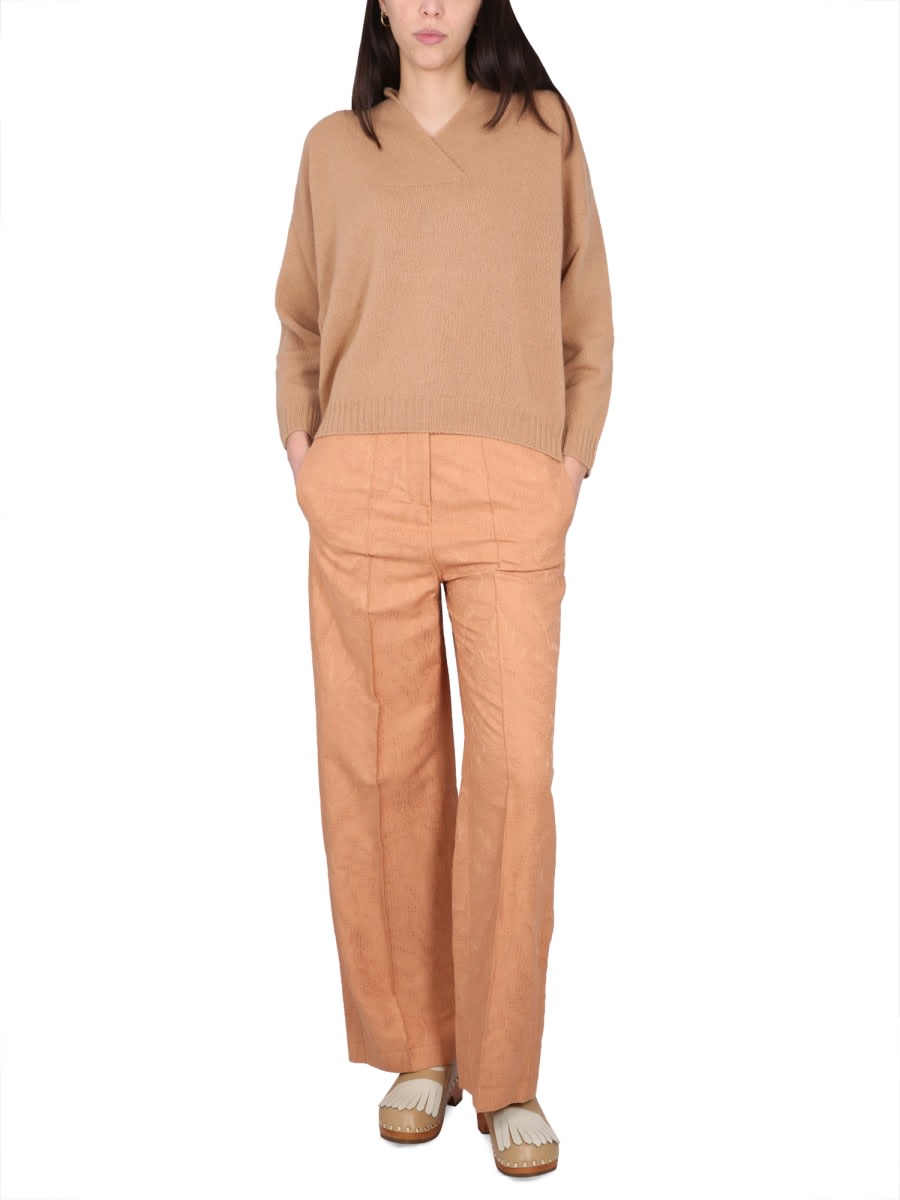 Alysi Pants Ajoure In Multi