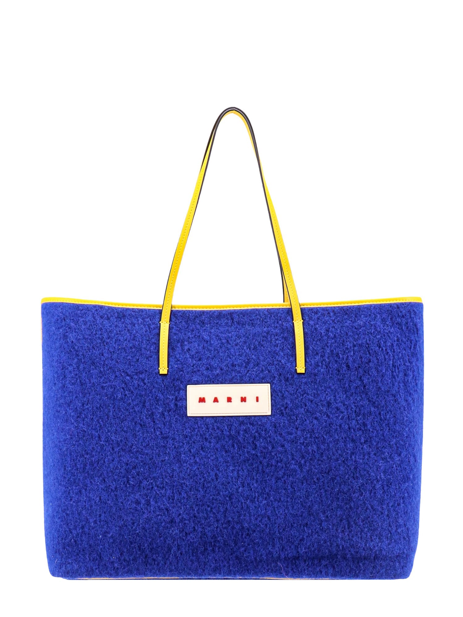 Shop Marni Shoulder Bag In Royal Blue