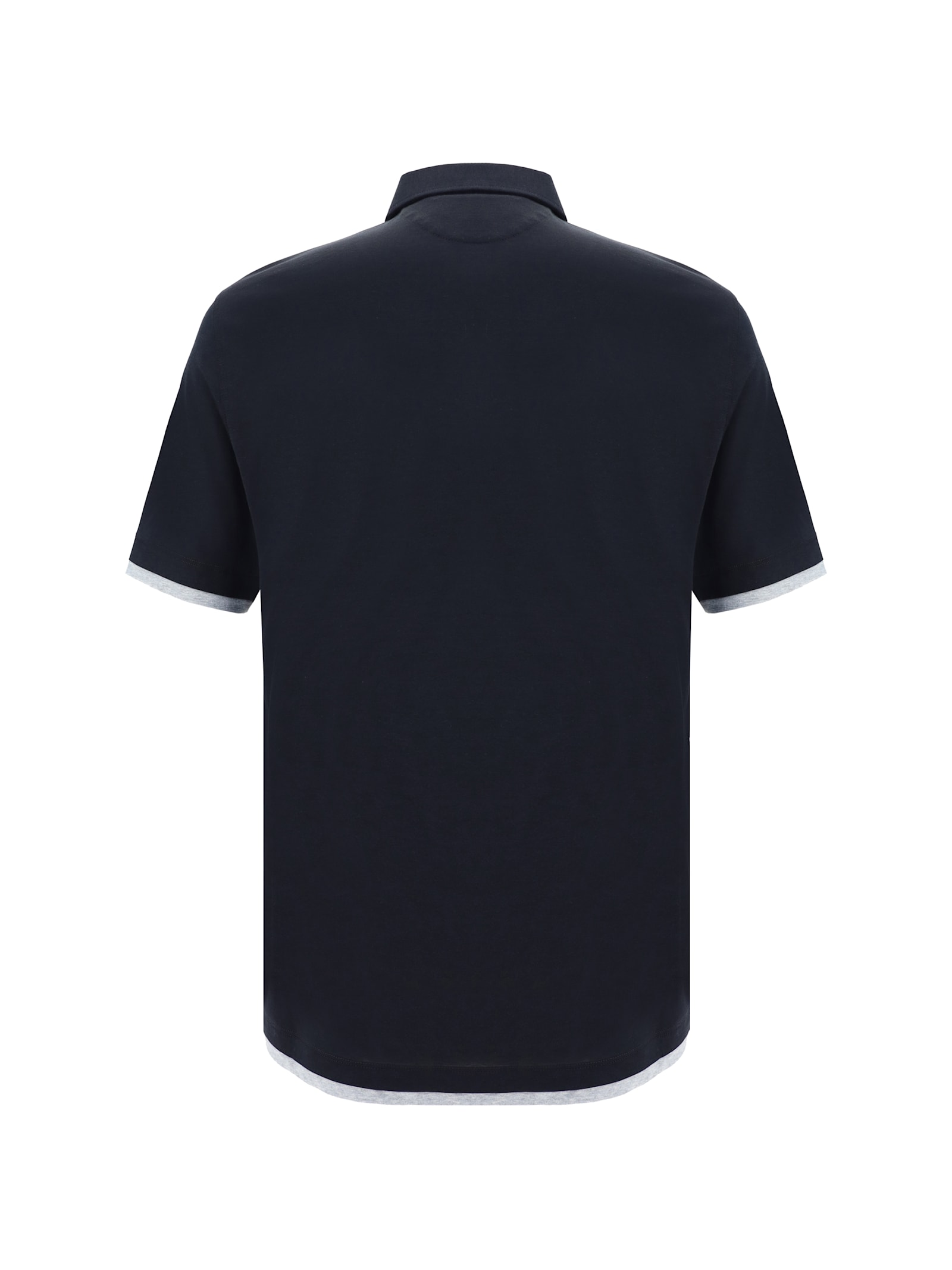 Shop Brunello Cucinelli Polo Shirt In 101+9300