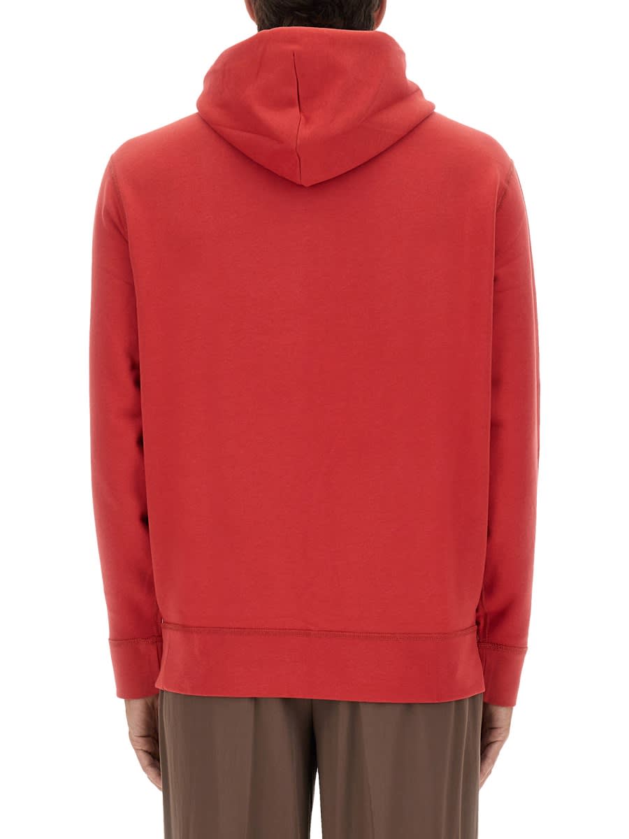 Polo Ralph Lauren Hoodie In Red