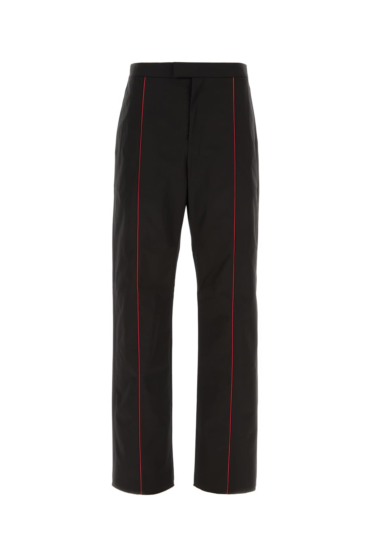 Shop Ferragamo Pantalone In Neroblack