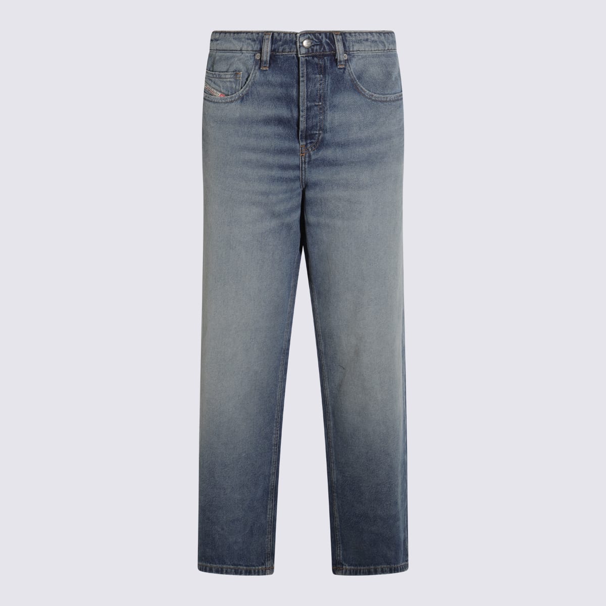Blue Cotton Jeans