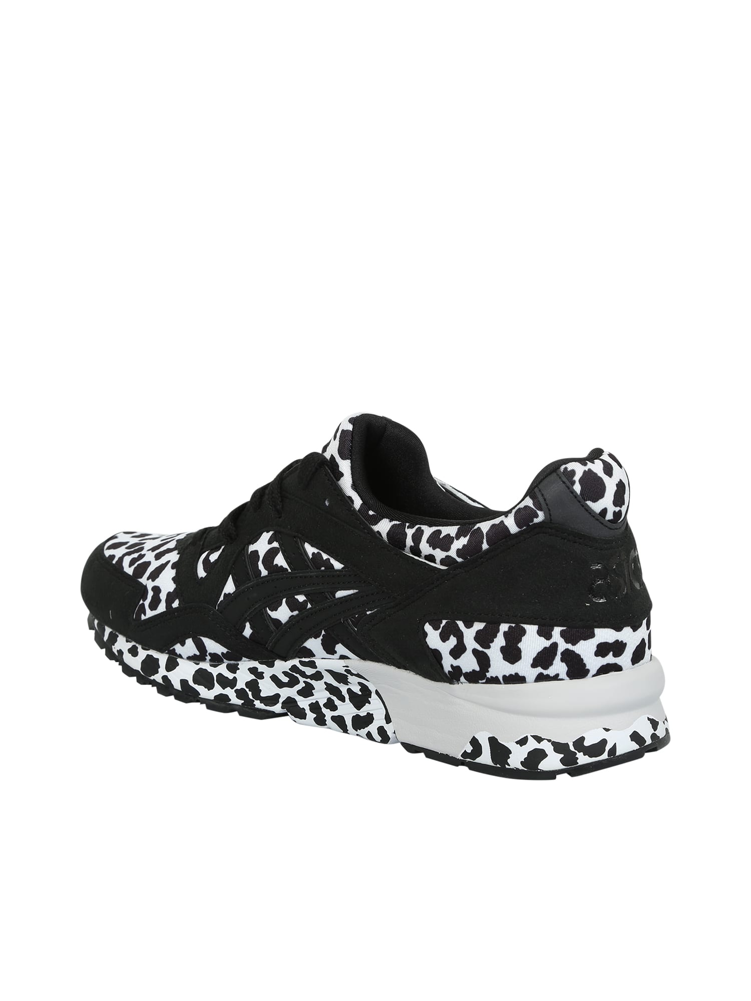 Shop Comme Des Garçons Shirt Leopard Print Asics Gel Lyte Sneakers In Black