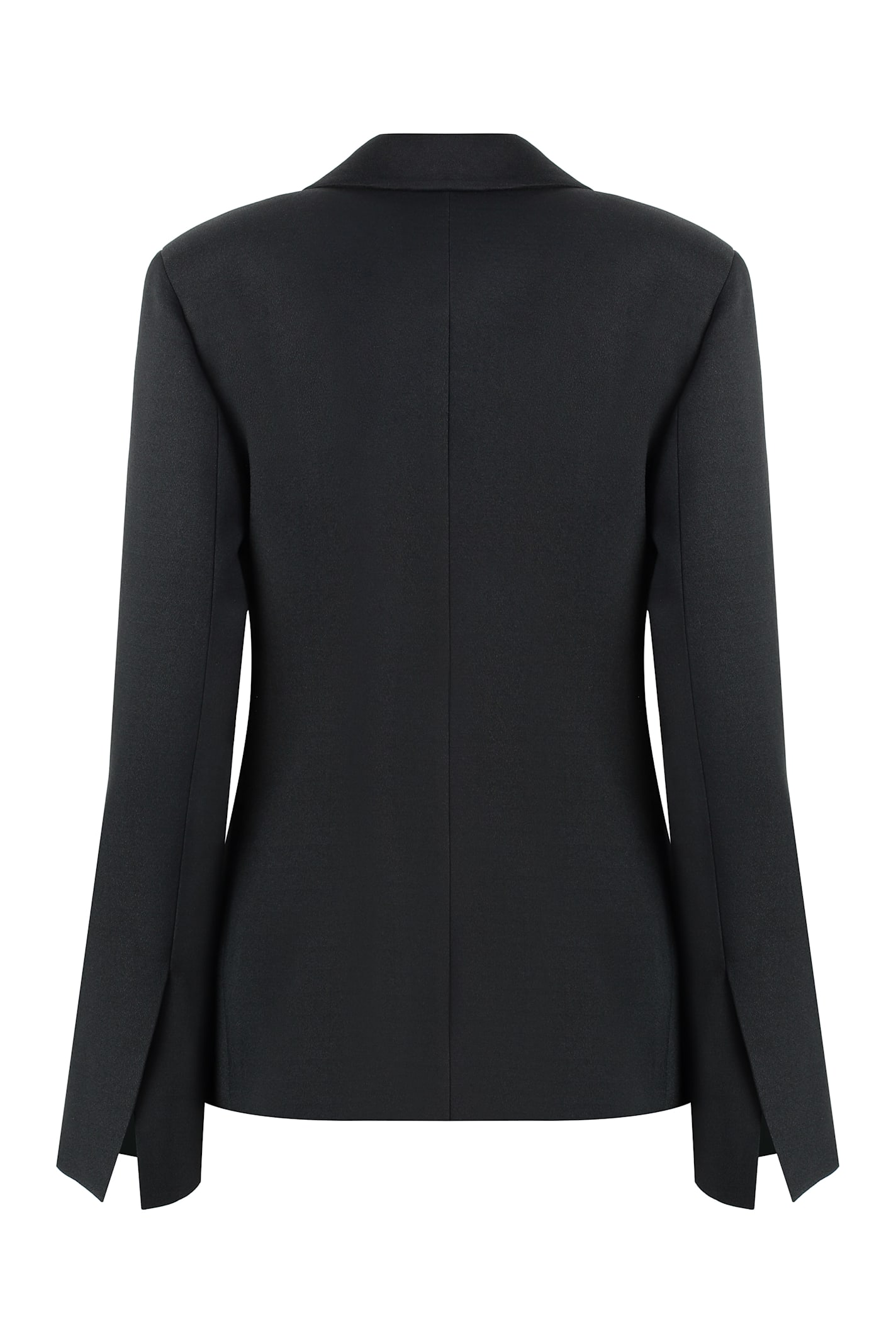 Shop Tory Burch Crepe Blazer In Black