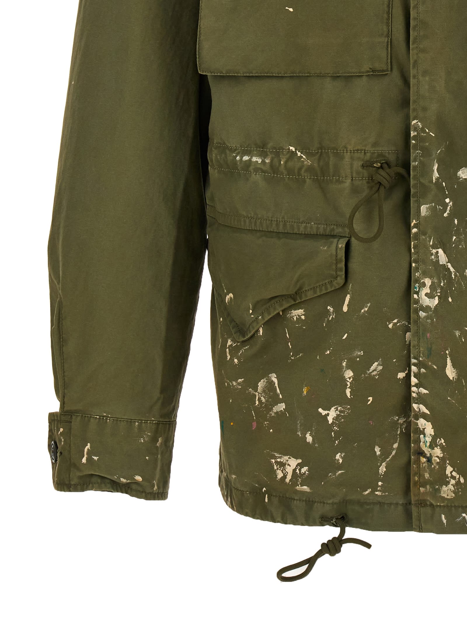 Shop Polo Ralph Lauren Field Jacket In Green