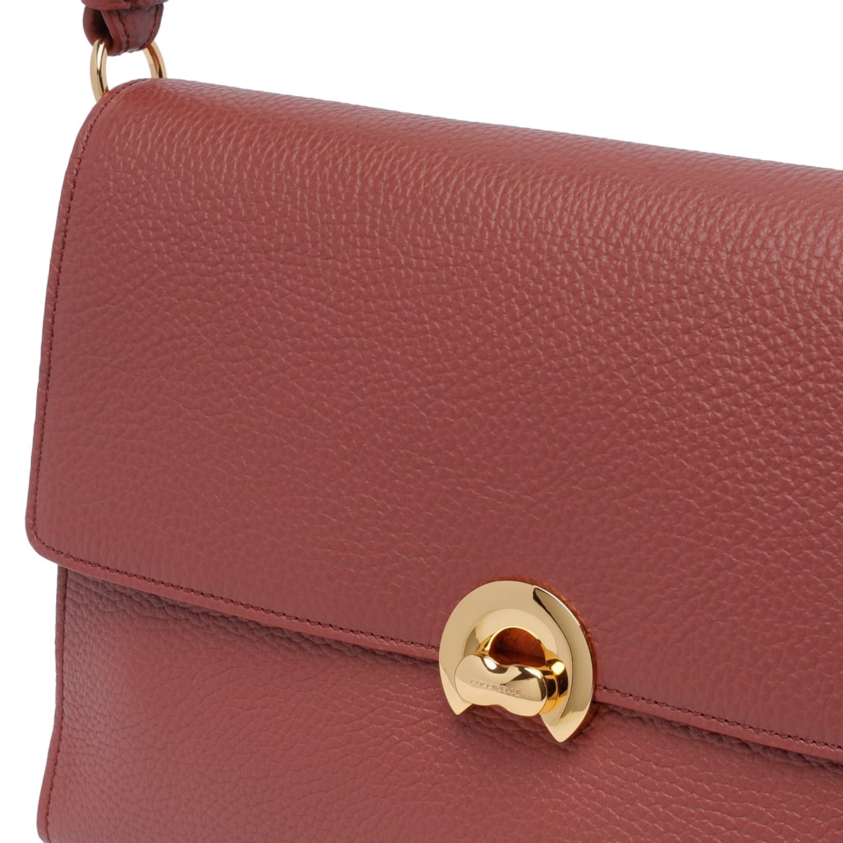 Shop Coccinelle Binxie Crossbody Bag In Red