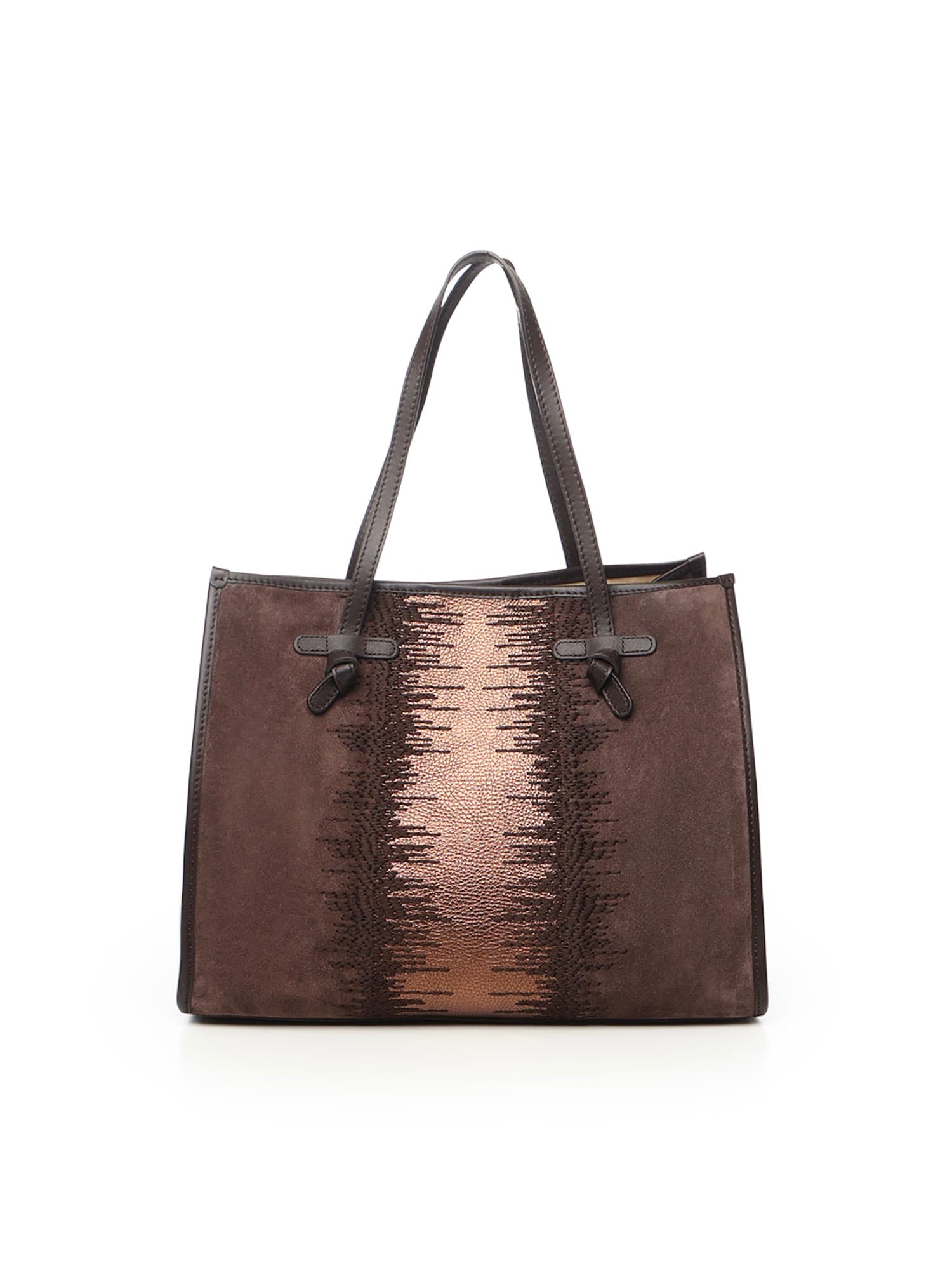 Gianni Chiarini Marcella Shopping Bag In Brown