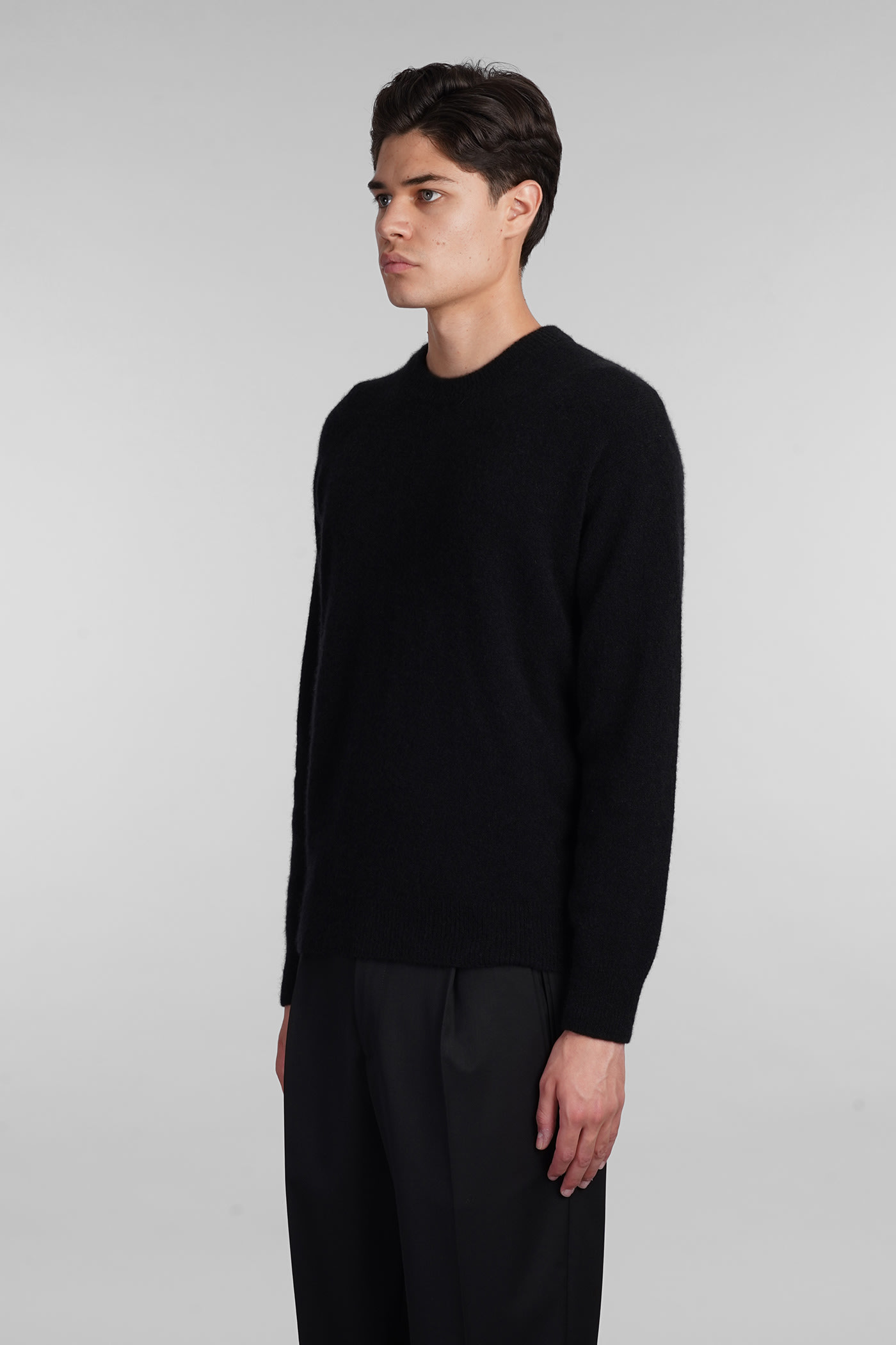 Shop Roberto Collina Knitwear In Black Wool