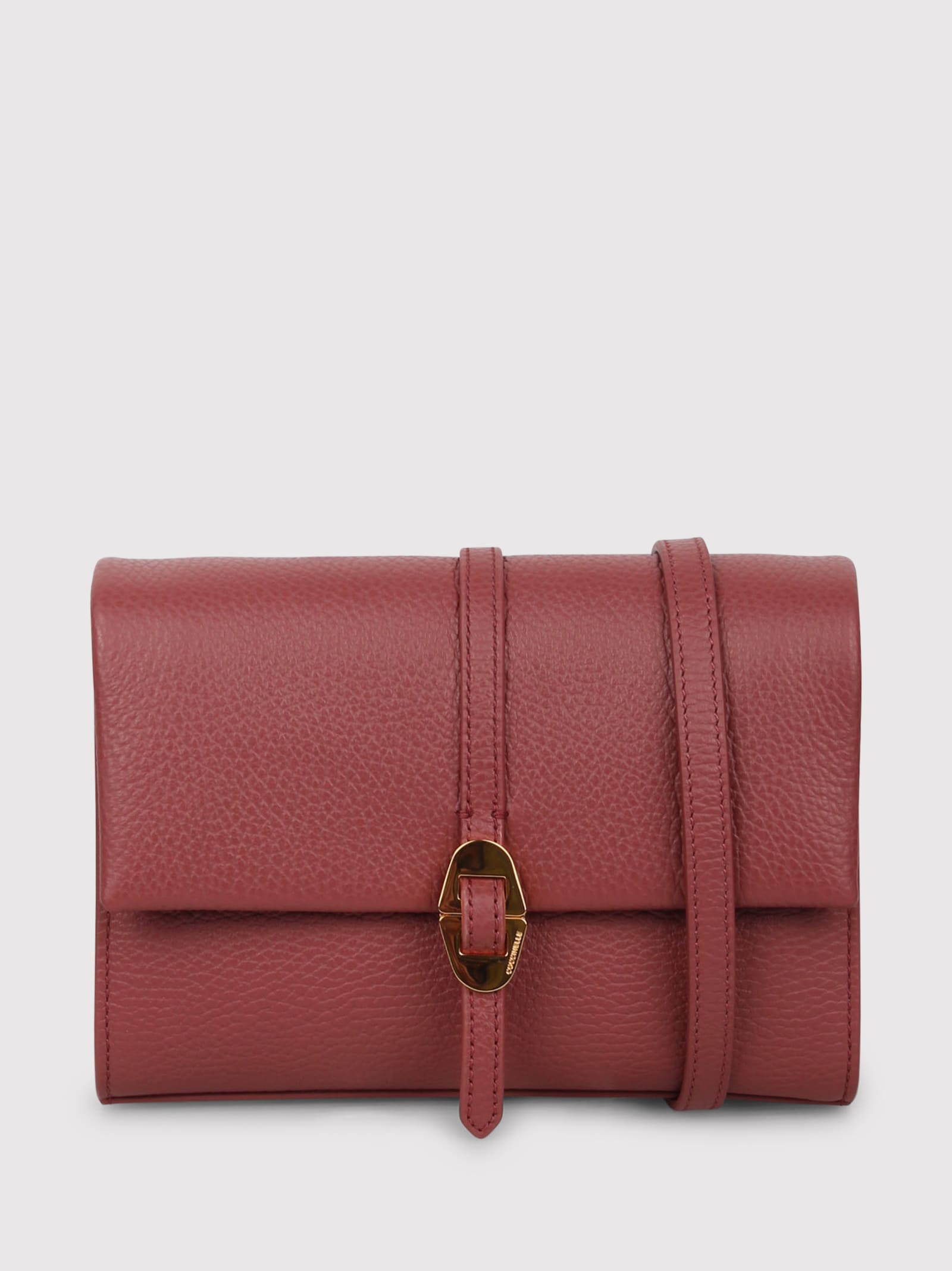 COCCINELLE COCCINELLE DORIAN LEATHER CROSSBODY BAG 