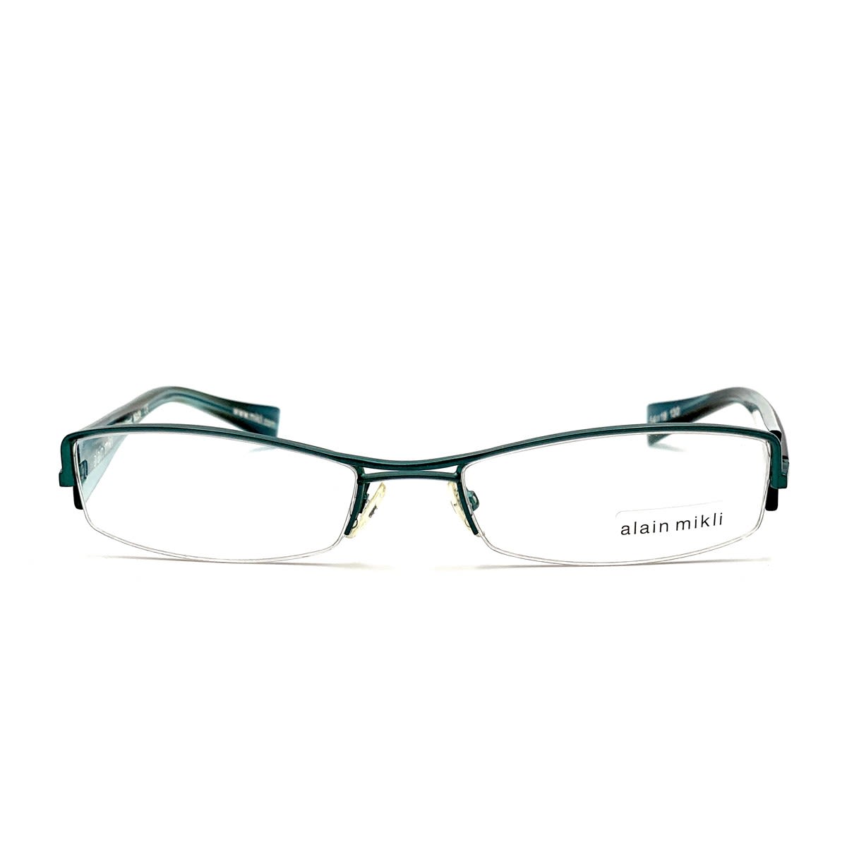 Shop Alain Mikli A0656 Glasses In Verde